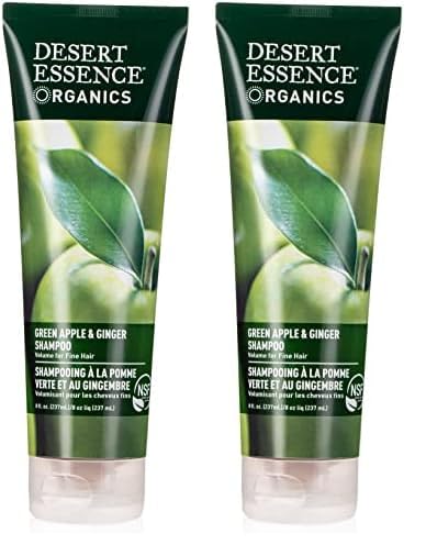 Foto 2 pulgar | Champú Desert Essence De Manzana Y Jengibre 240 Ml (paquete De 2) - Venta Internacional.