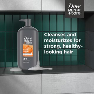 Foto 3 | Champú Y Acondicionador Dove Men + Care Thick + Strong 900 Ml - Venta Internacional.
