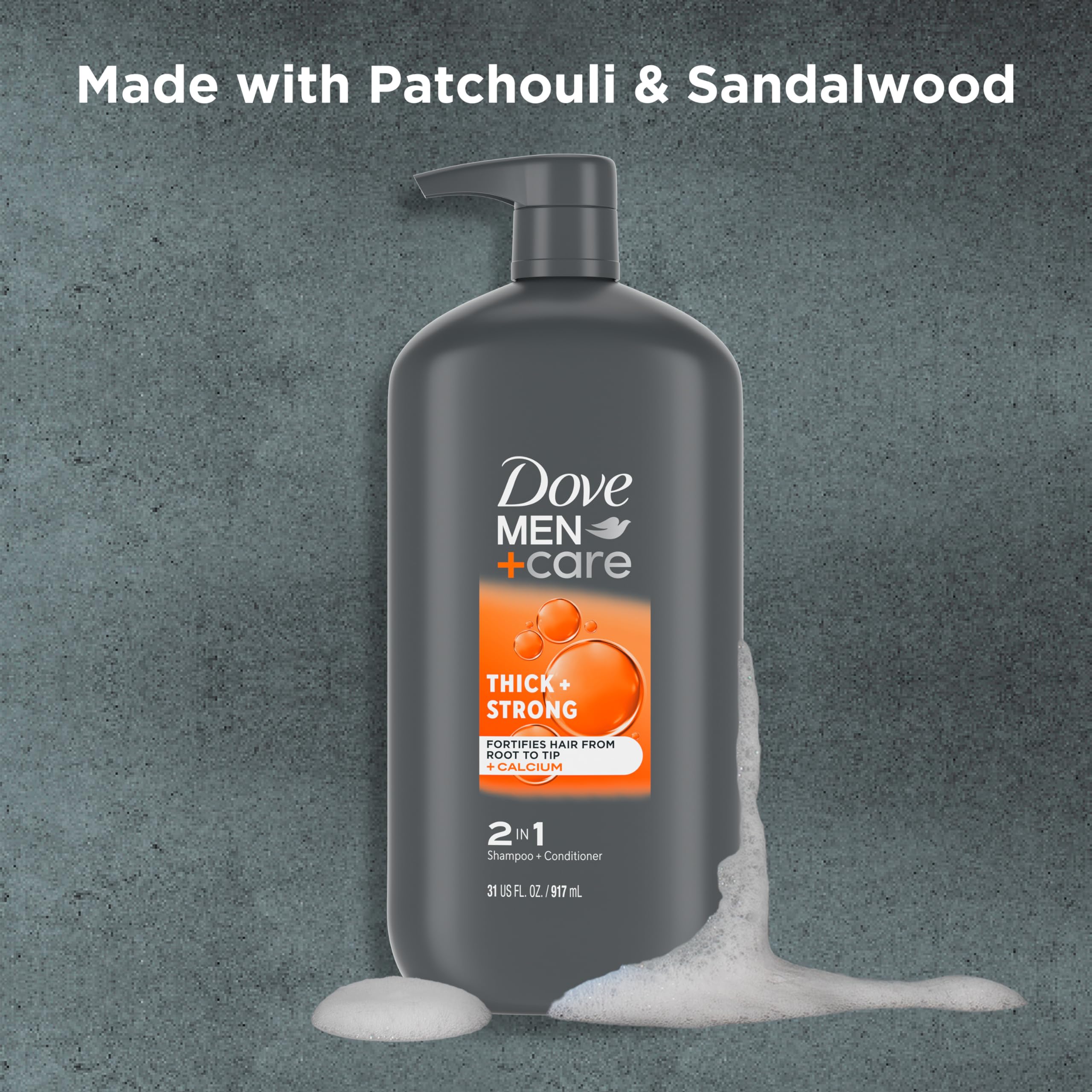 Foto 5 | Champú Y Acondicionador Dove Men + Care Thick + Strong 900 Ml - Venta Internacional.