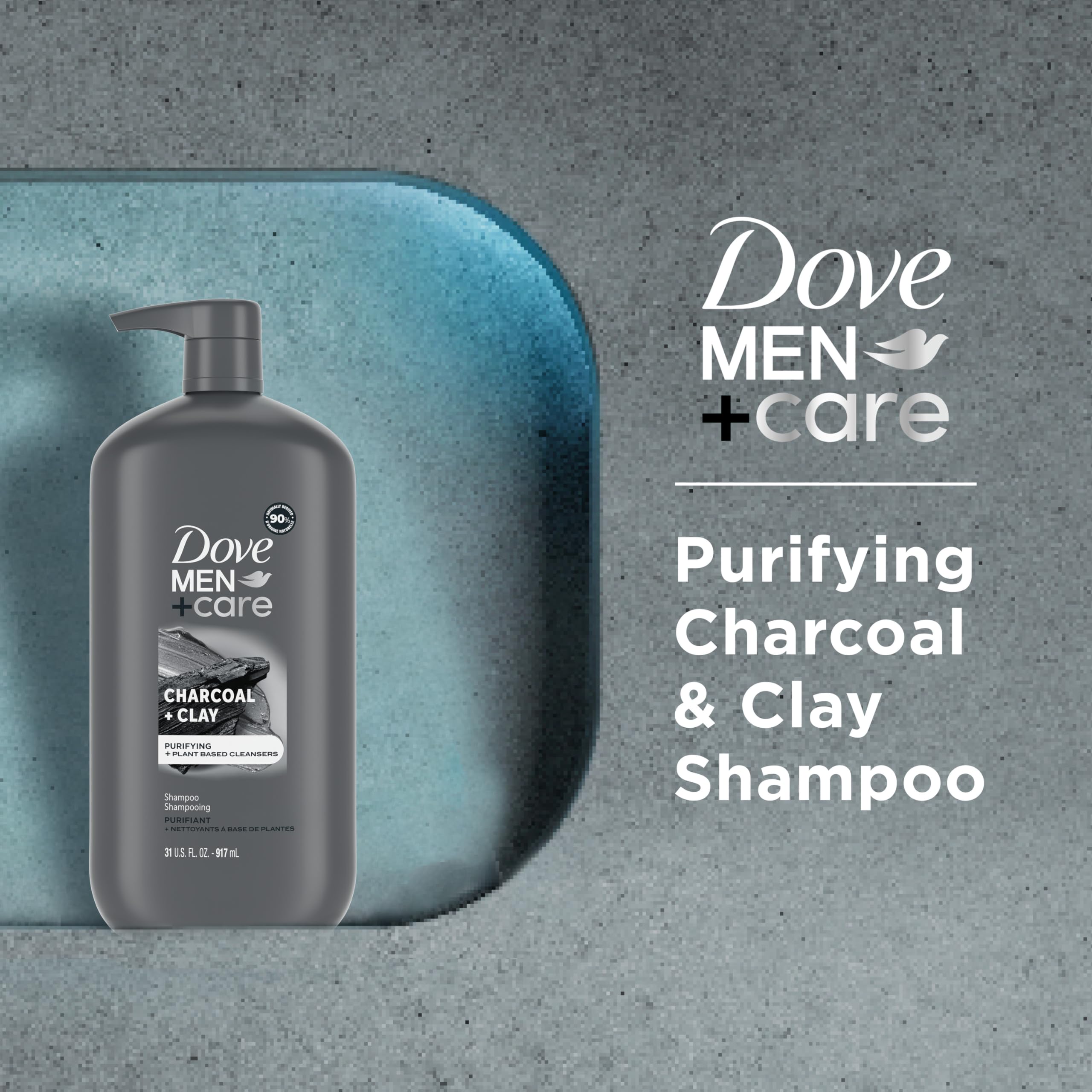 Foto 3 pulgar | Champú Purificador De Carbón Dove Men+care Dv M Sh, 900 Ml - Venta Internacional.