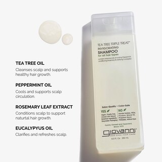 Foto 3 | Shampoo Giovanni Tea Tree Triple Treat 60 Ml - Venta Internacional