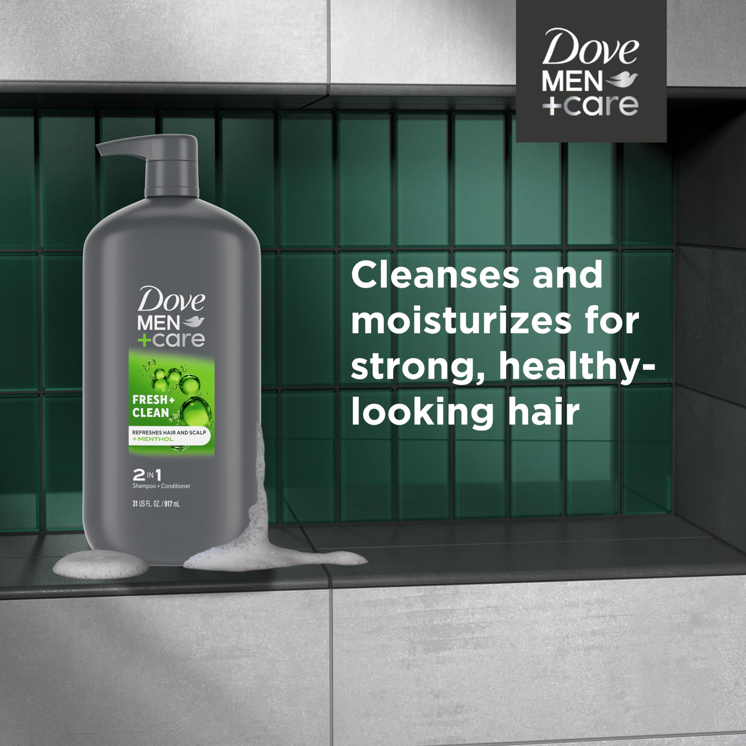 Foto 7 pulgar | Champú Y Acondicionador Dove Men + Care Fresh & Clean 900 Ml - Venta Internacional.