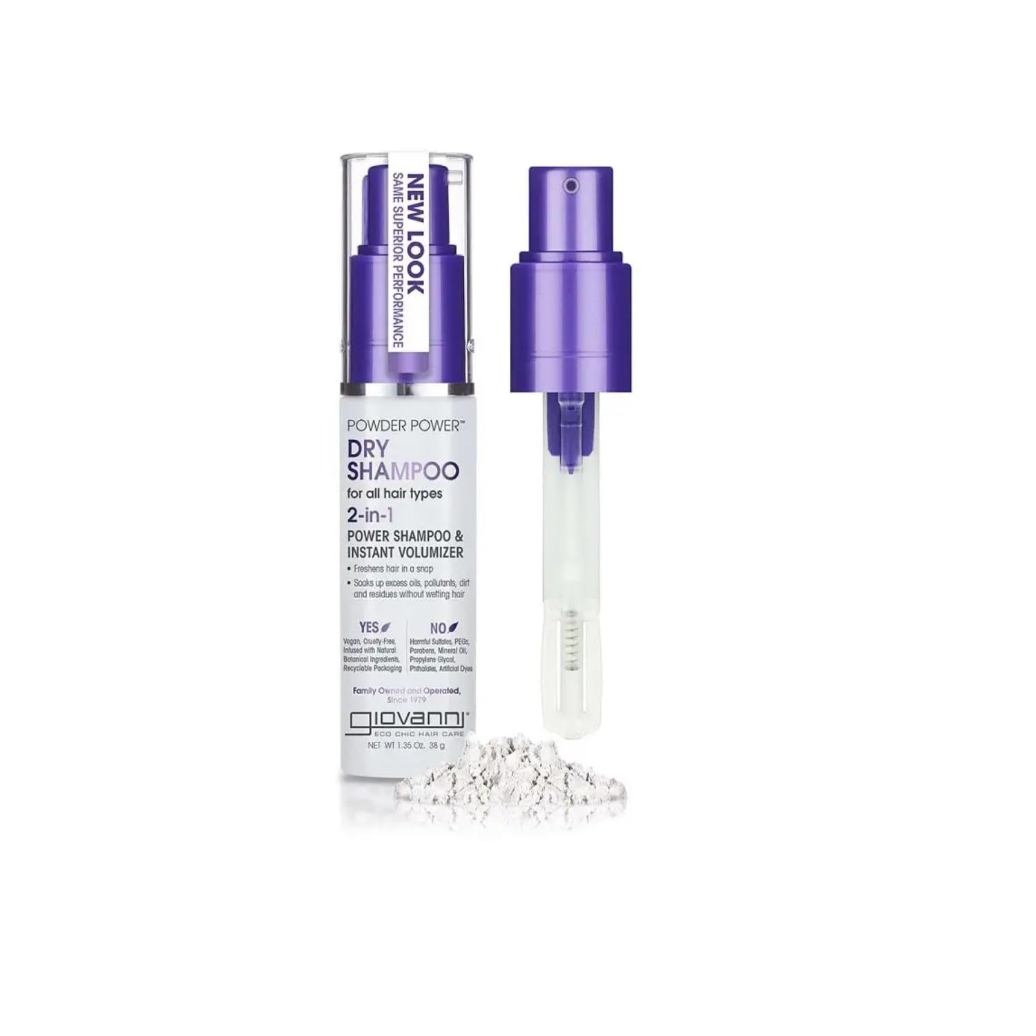 Foto 3 pulgar | Shampoo en Seco Giovanni Power Dry 38 g - Venta Internacional