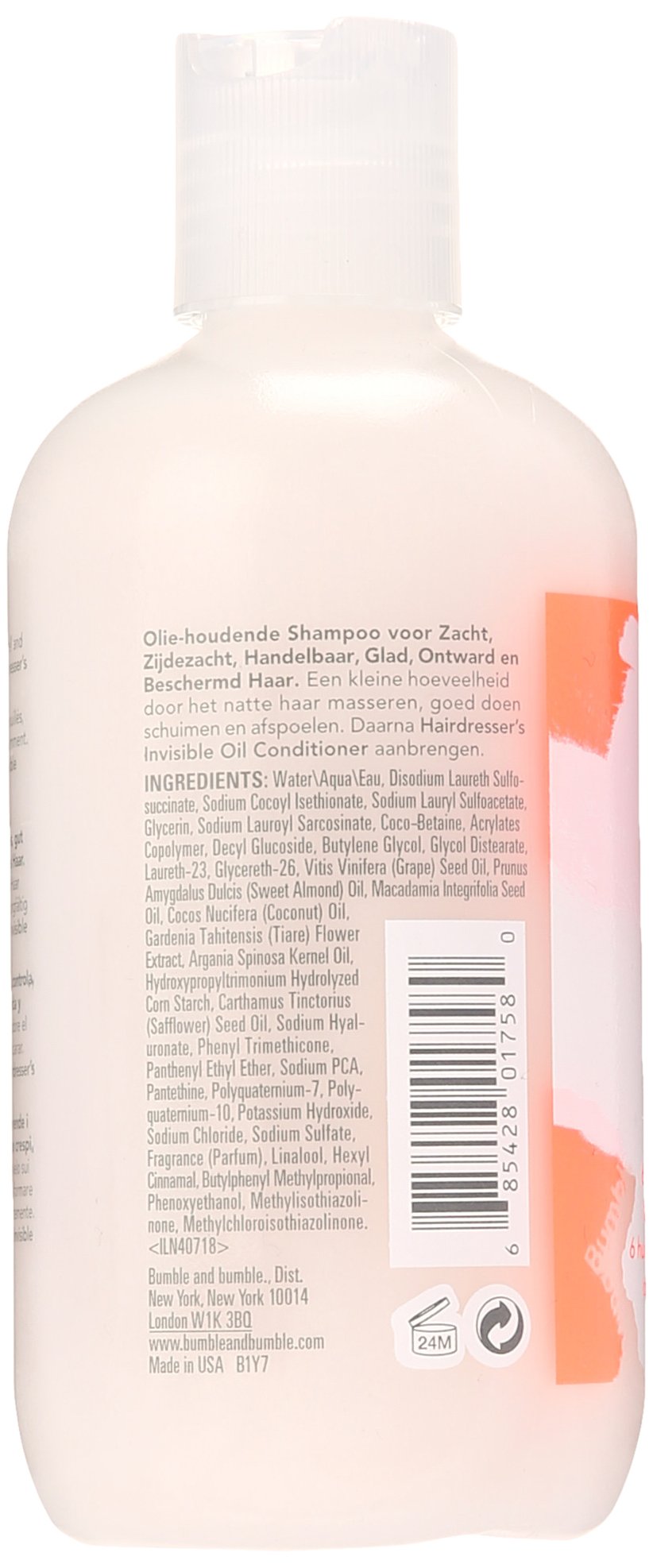 Foto 3 pulgar | Champú Bumble And Bumble Hairdresser's Invisible Oil 250 Ml - Venta Internacional.