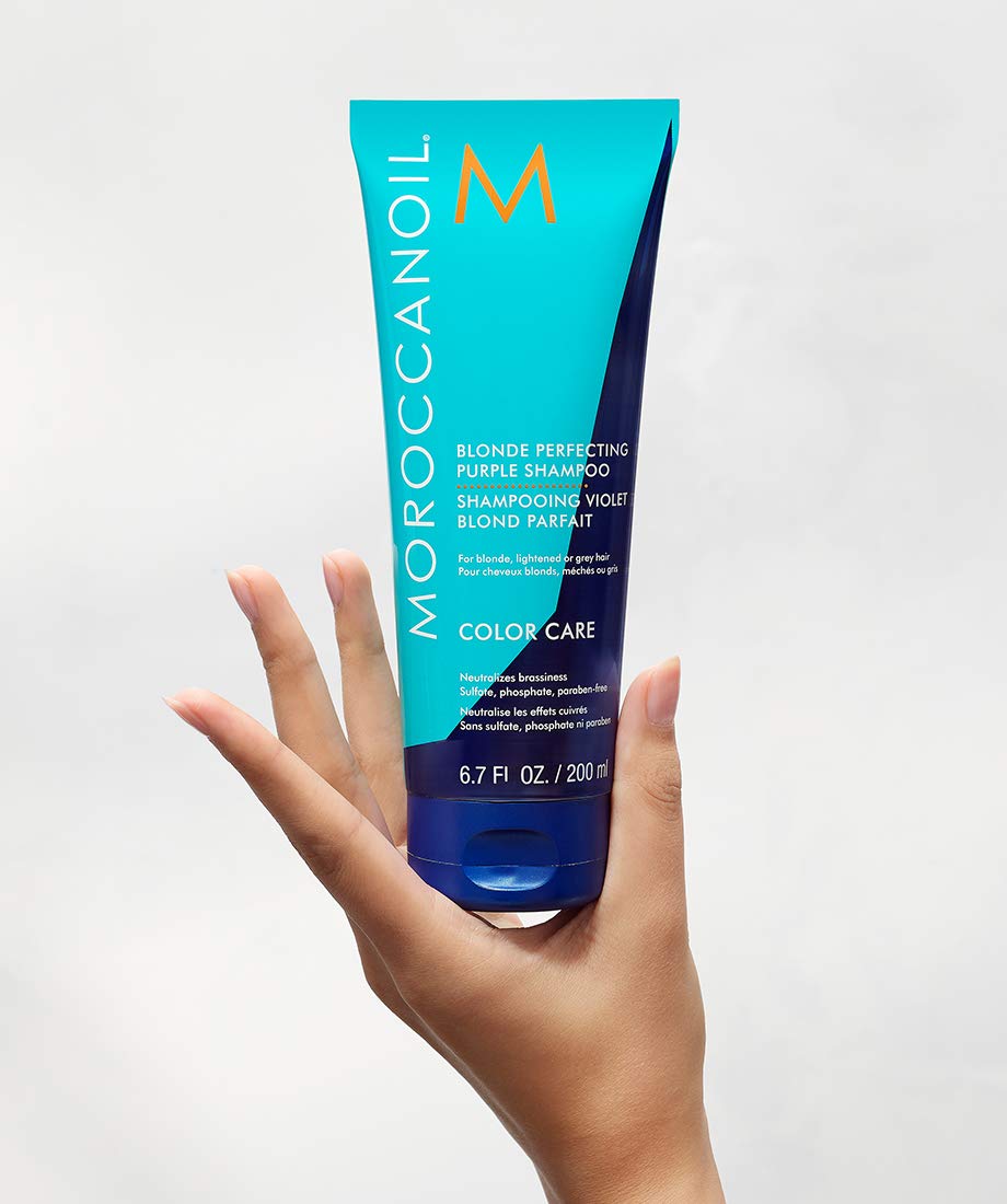 Foto 2 | Champú Moroccanoil Blonde Perfecting Purple 200 Ml - Venta Internacional.