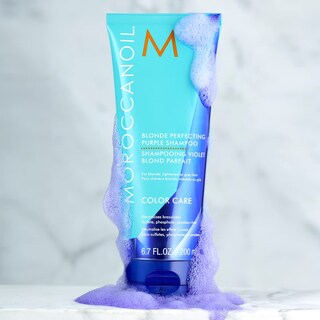Foto 3 | Champú Moroccanoil Blonde Perfecting Purple 200 Ml - Venta Internacional.