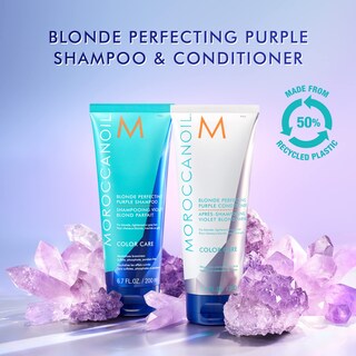 Foto 5 | Champú Moroccanoil Blonde Perfecting Purple 200 Ml - Venta Internacional.