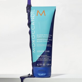 Foto 7 | Champú Moroccanoil Blonde Perfecting Purple 200 Ml - Venta Internacional.