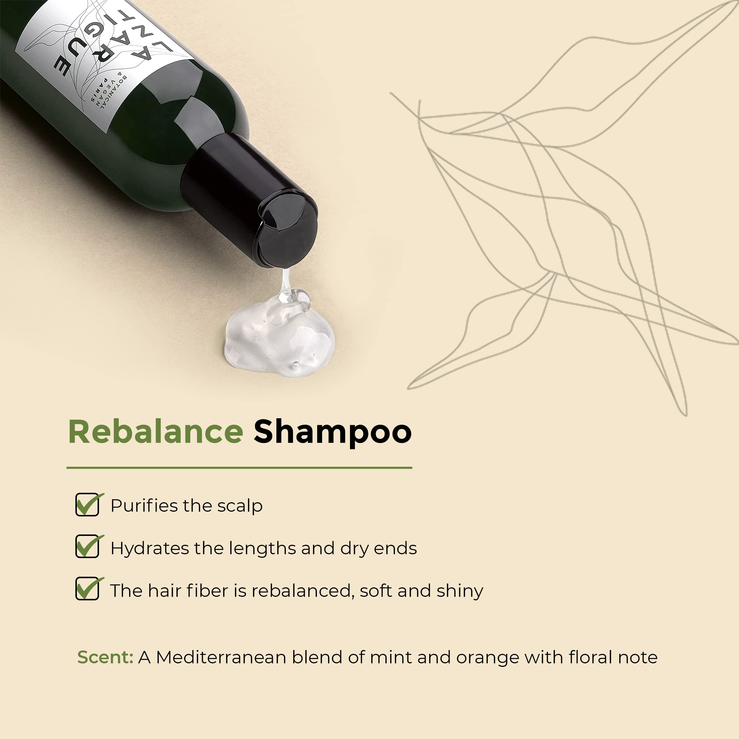 Foto 3 | Champú Lazartigue Rebalance Con Vinagre De Arroz Y Espirulina 250 Ml - Venta Internacional.