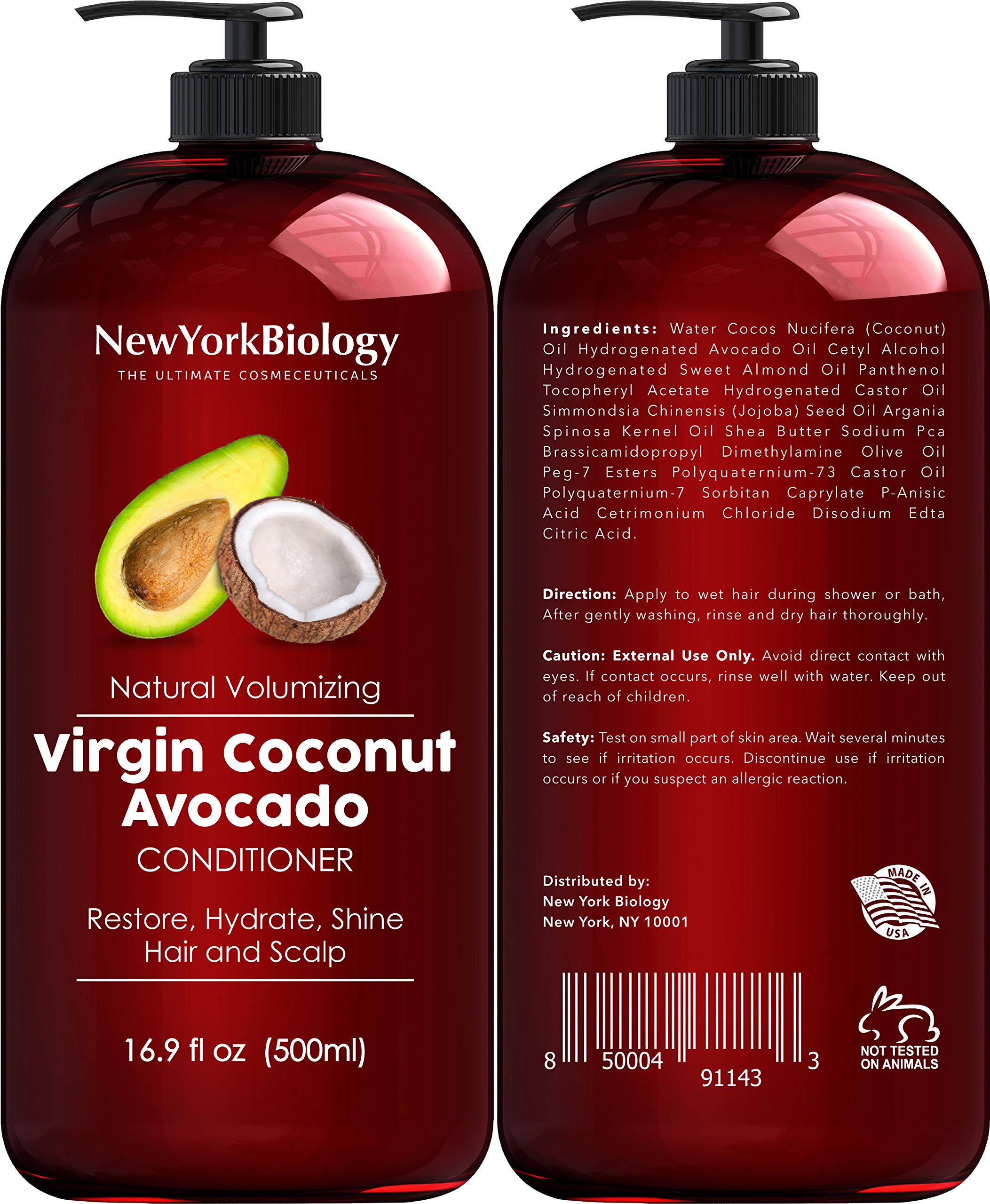 Foto 4 pulgar | Set De Champú Y Acondicionador New York Biology Con Vinagre De Sidra De Manzana - Venta Internacional.