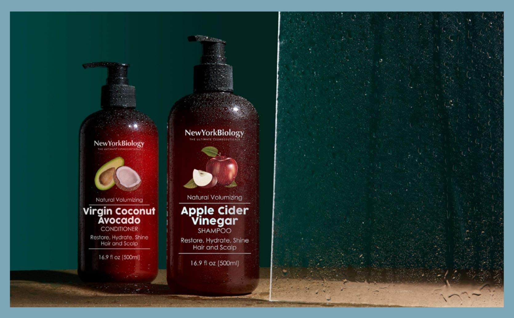 Foto 7 | Set De Champú Y Acondicionador New York Biology Con Vinagre De Sidra De Manzana - Venta Internacional.