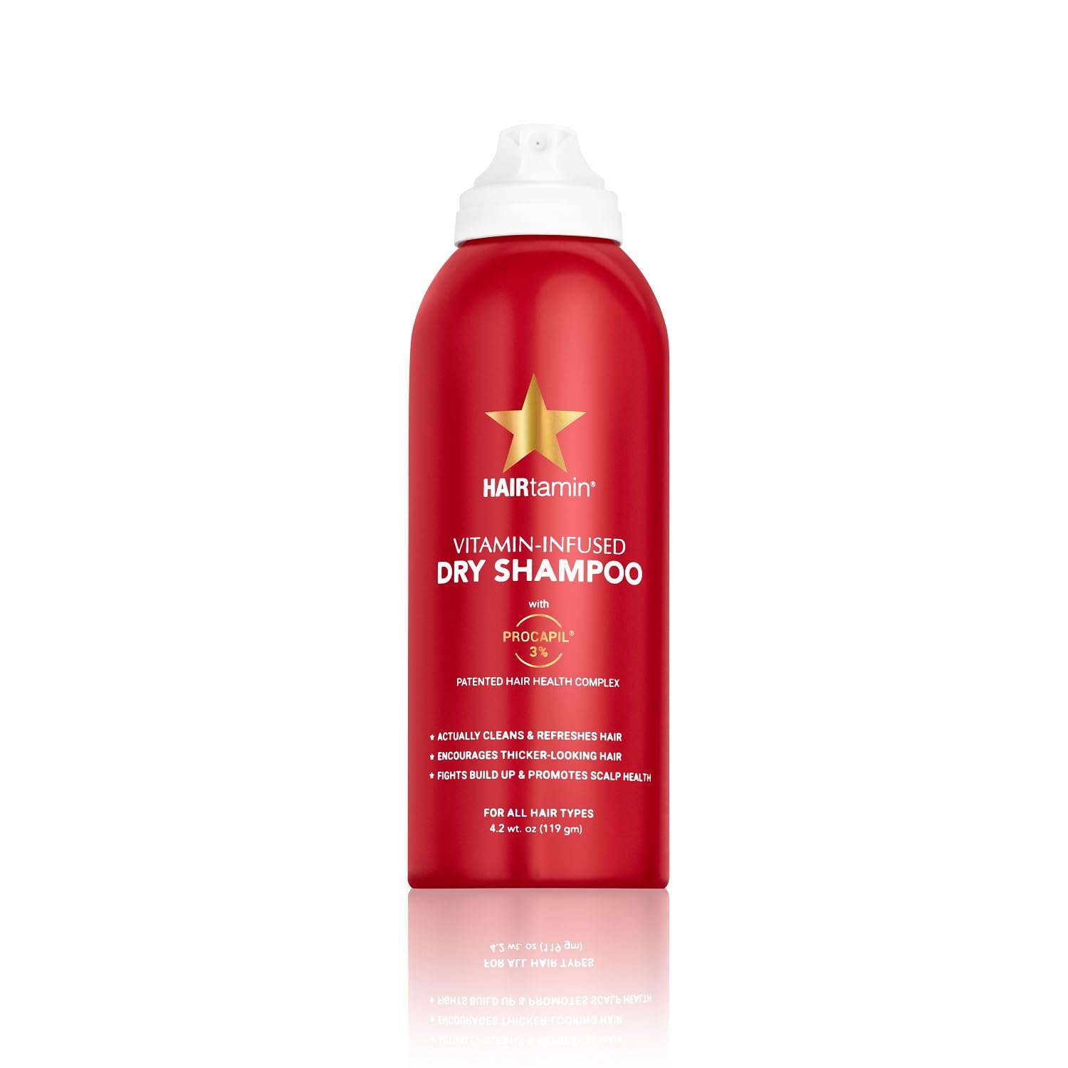 Foto 2 pulgar | Champú Seco Hairtamin Vitamin Infused Para Mujer, 150 Ml - Venta Internacional.