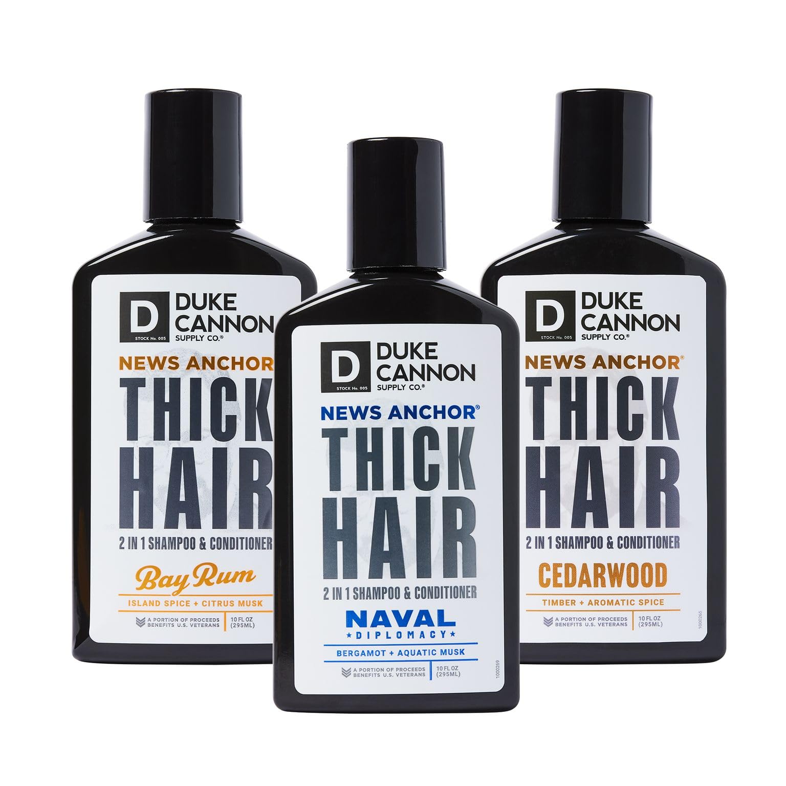 Foto 1 | Jabón Para El Cabello Duke Cannon News Anchor 2 En 1, 300 Ml (paquete De 3) - Venta Internacional.