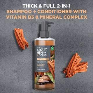 Foto 2 | Champú Y Acondicionador Dove Men+care Sandalwood 500 Ml - Venta Internacional.