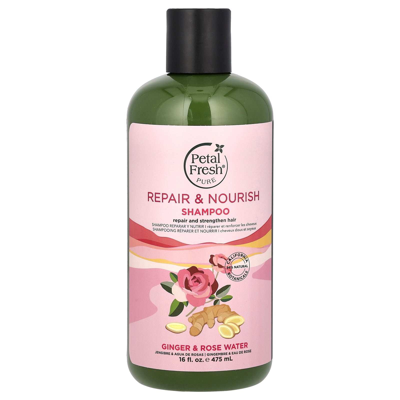 Foto 2 pulgar | Champú Petal Fresh Pure Repair & Nourish Jengibre Y Rosa 475 Ml - Venta Internacional.