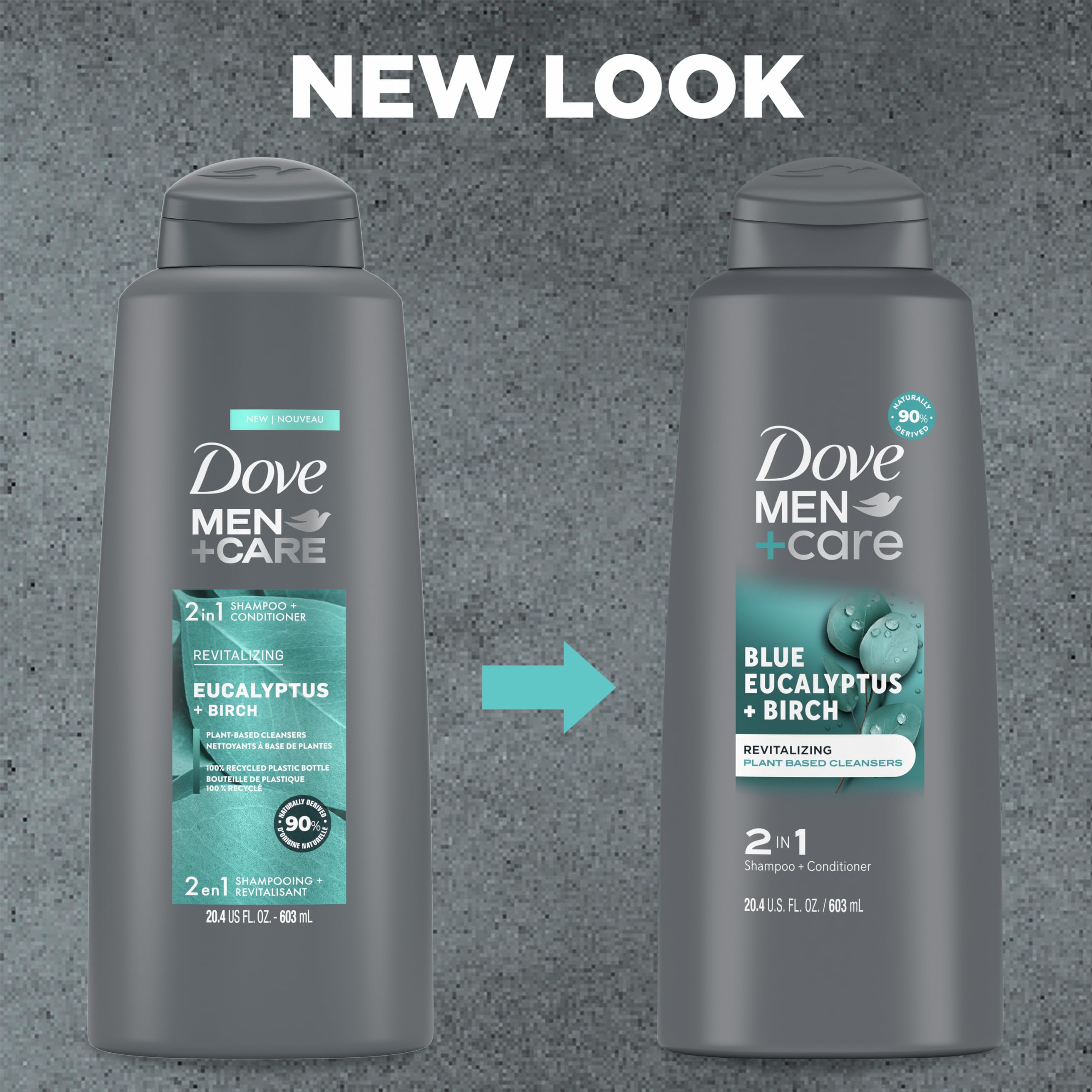 Foto 3 pulgar | Champú Y Acondicionador Dove Men + Care Eucalyptus + Birch 600 Ml - Venta Internacional.