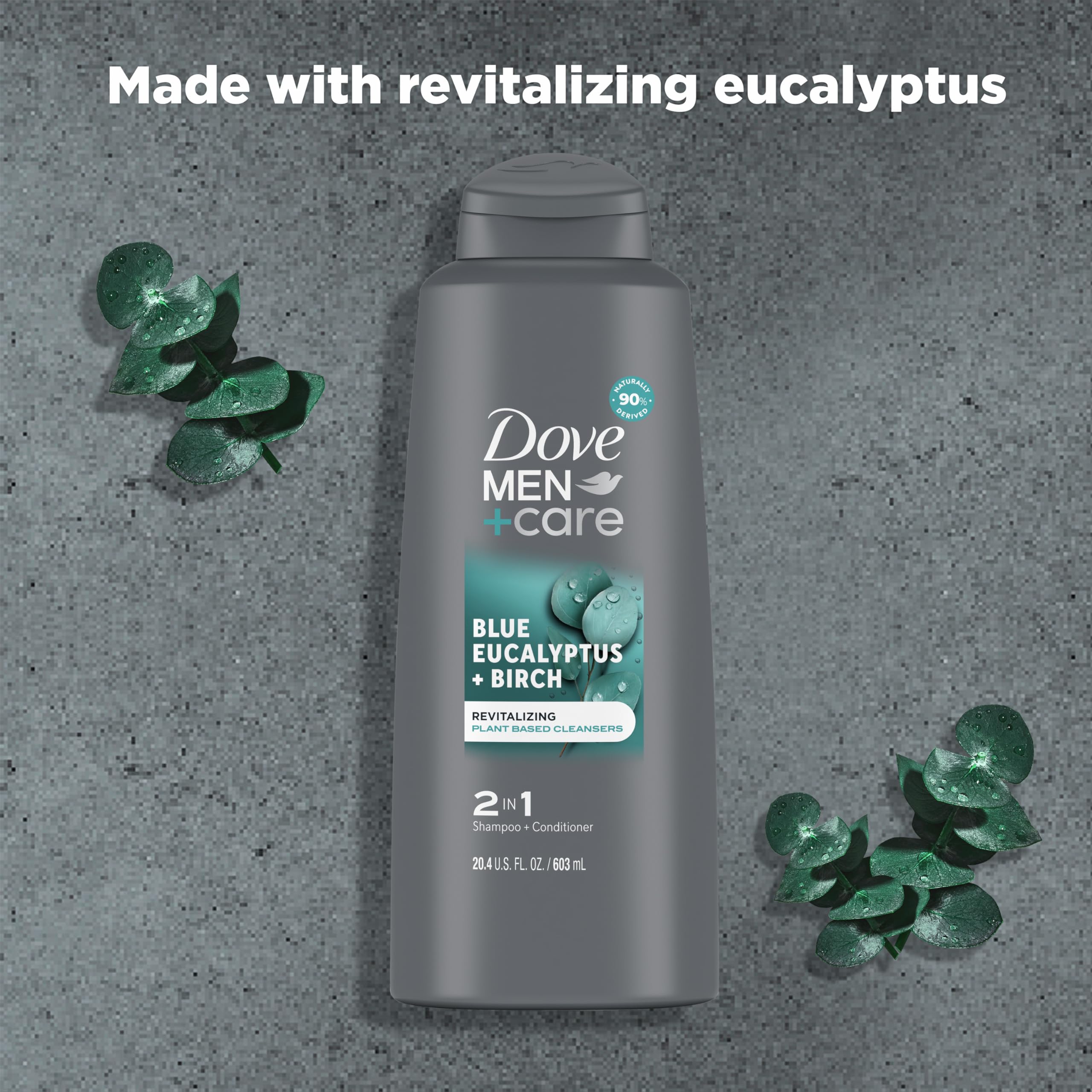 Foto 6 pulgar | Champú Y Acondicionador Dove Men + Care Eucalyptus + Birch 600 Ml - Venta Internacional.
