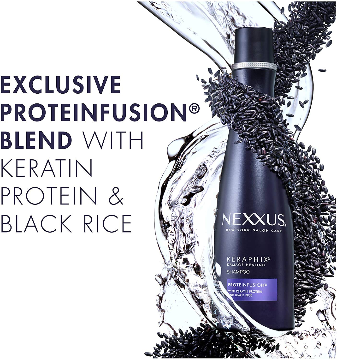 Foto 3 | Champú Nexxus Keraphix Para Cabello Dañado 400 Ml Con Queratina - Venta Internacional.