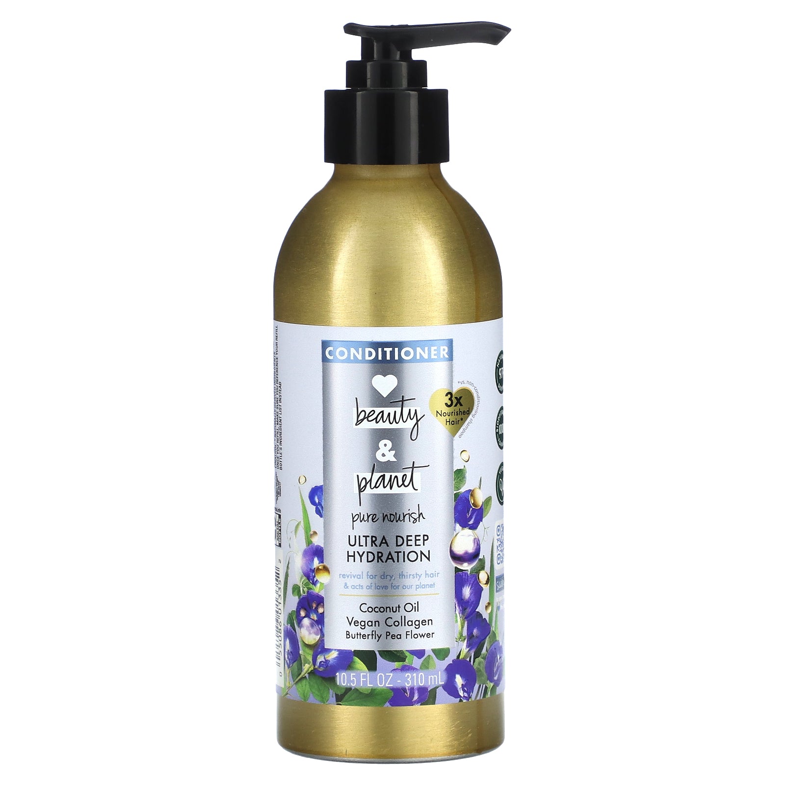 Foto 2 pulgar | Acondicionador Love Beauty And Planet De Hidratación Ultraprofunda 310 Ml - Venta Internacional.