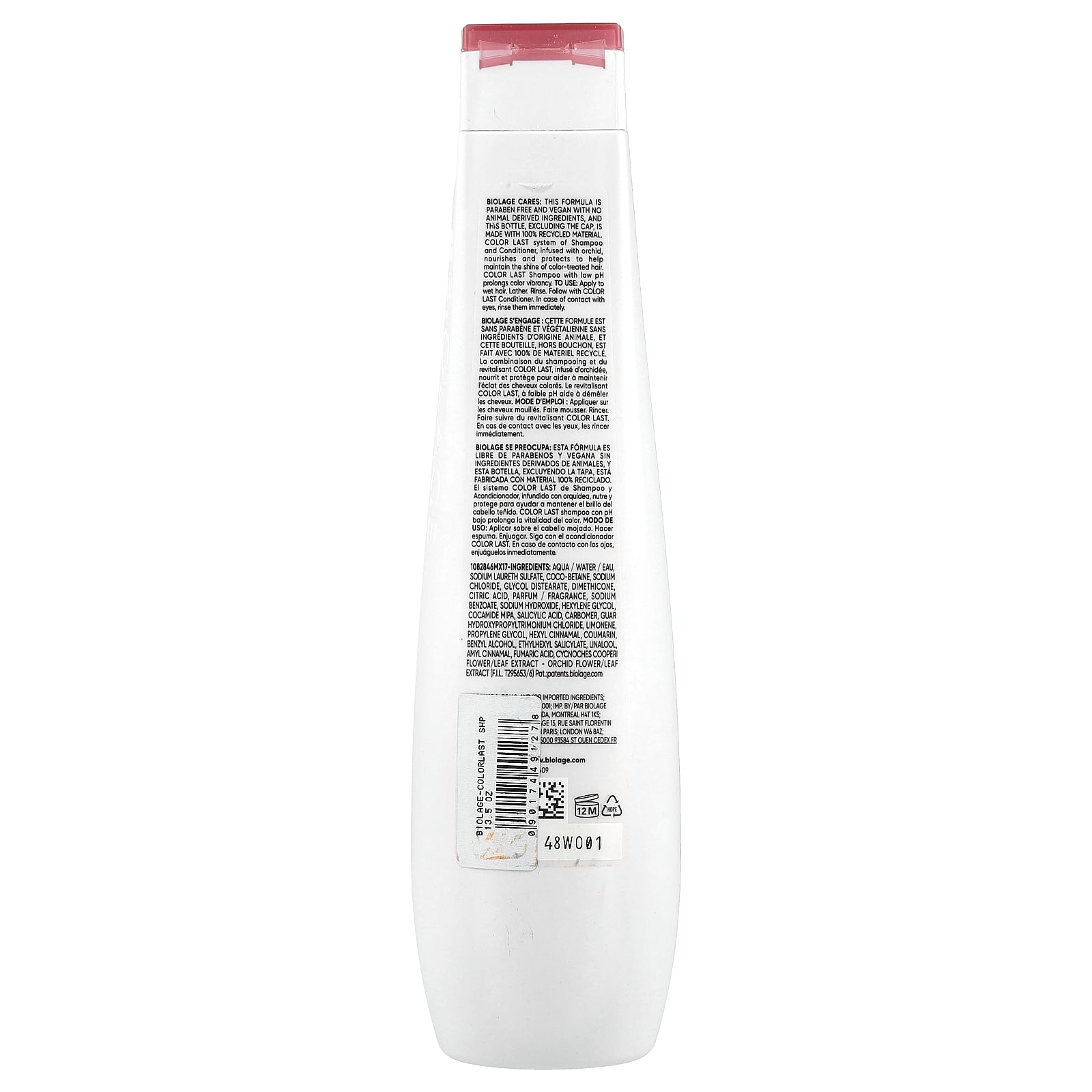 Foto 3 pulgar | Champú Biolage Color Last Para Cabello Teñido 400 Ml - Venta Internacional.