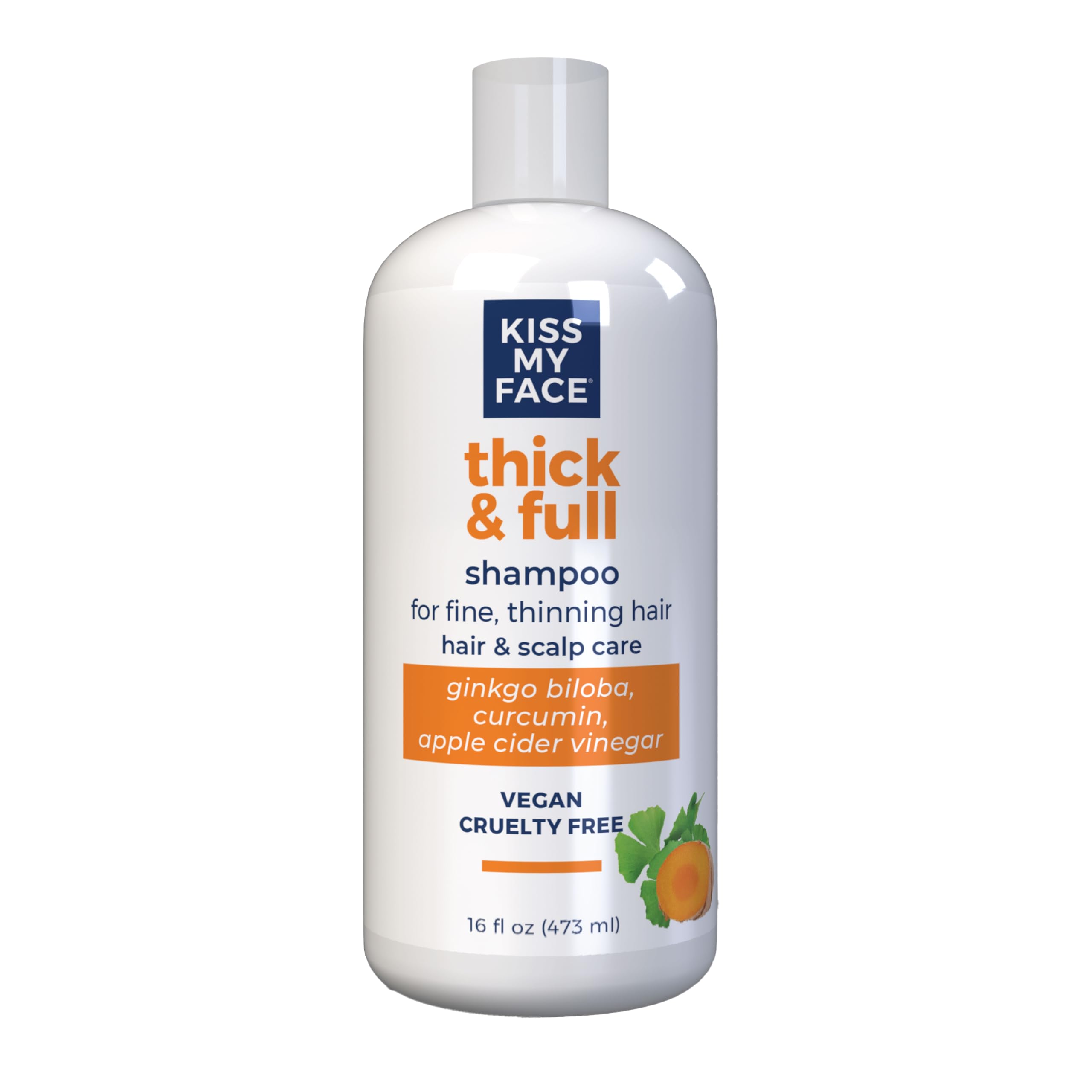 Foto 2 pulgar | Champú Kiss My Face Thick & Full Para Cabello Fino Y Fino De 480 Ml - Venta Internacional.