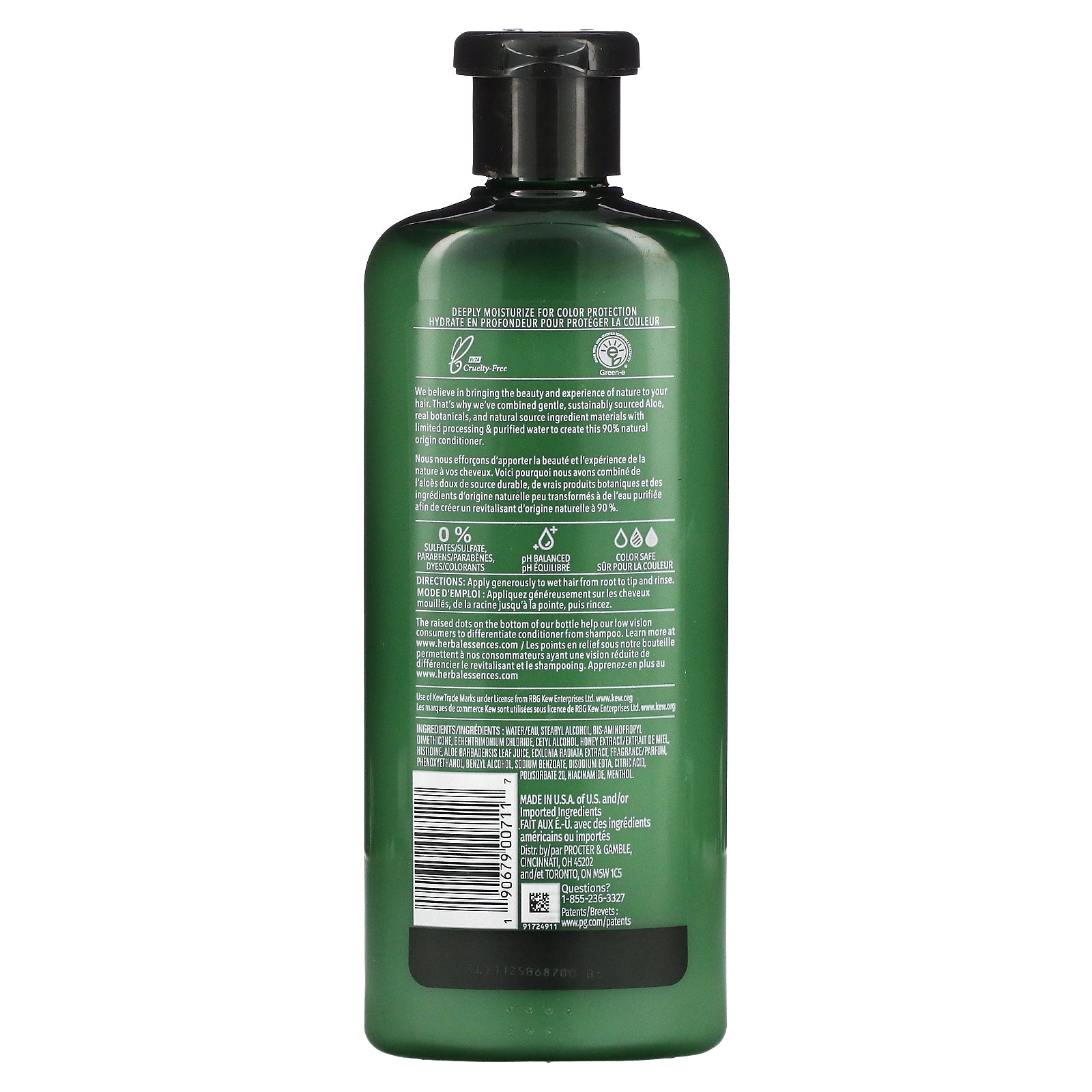 Foto 3 pulgar | Acondicionador Herbal Essences Bio:renew Daily Moisture 400 Ml - Venta Internacional.