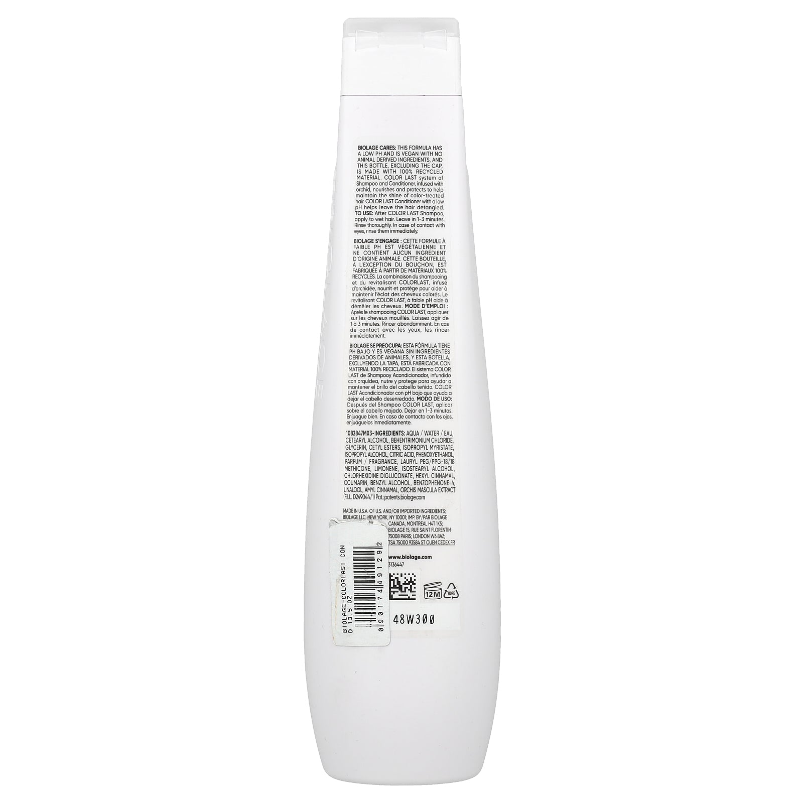 Foto 3 pulgar | Acondicionador Biolage Color Last Para Cabello Teñido 400 Ml - Venta Internacional.