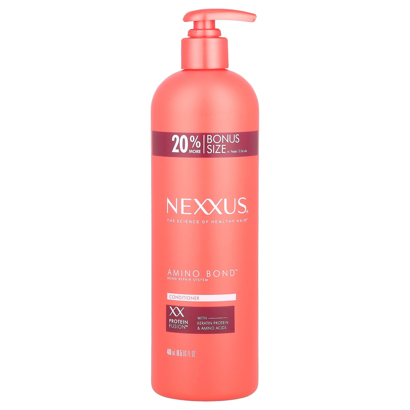 Acondicionador Nexxus Amino Bond Para Todo Tipo De Cabello Dañado 488ml - Venta Internacional.