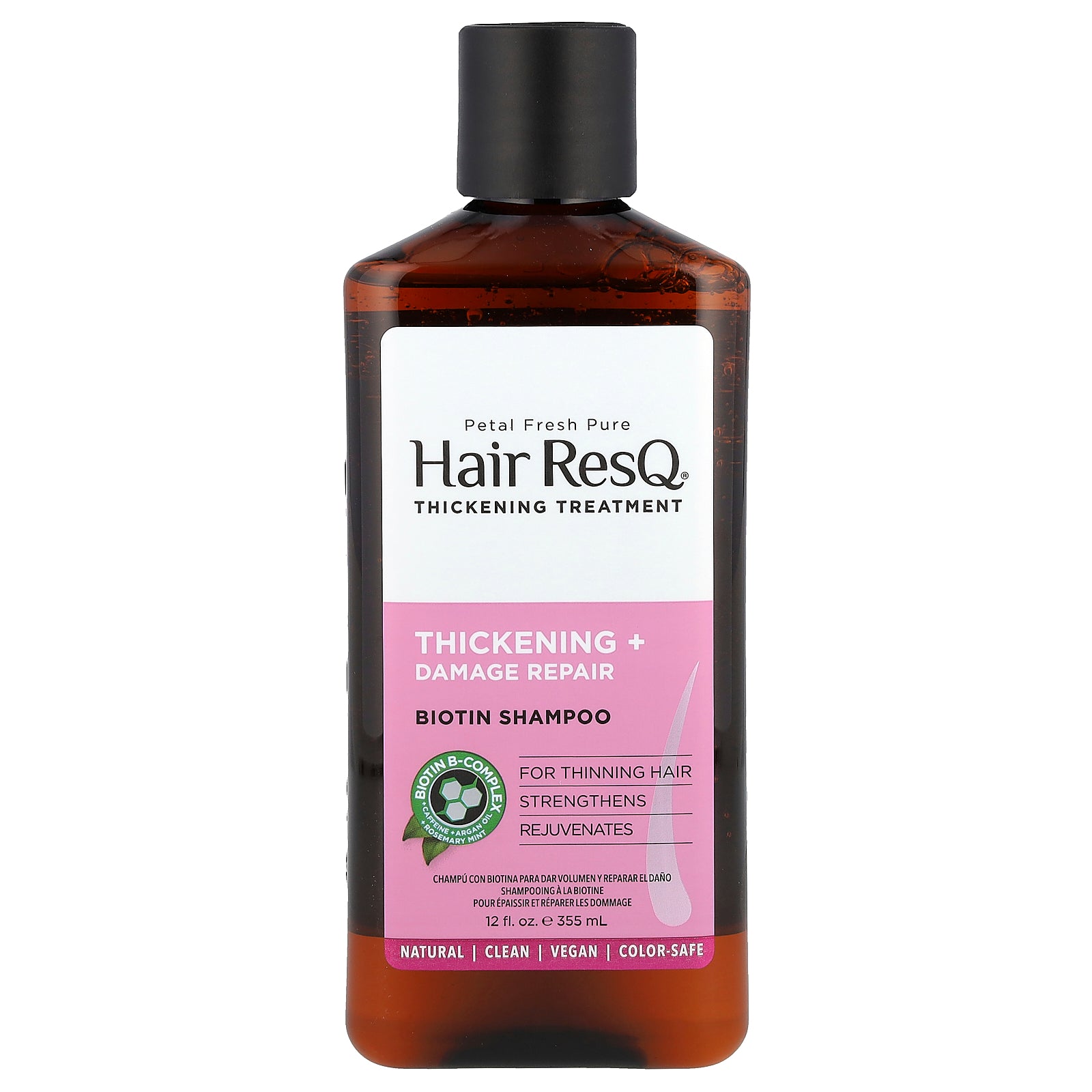 Champú Petal Fresh Hair Resq , Espesante Con Biotina, 355 Ml - Venta Internacional.