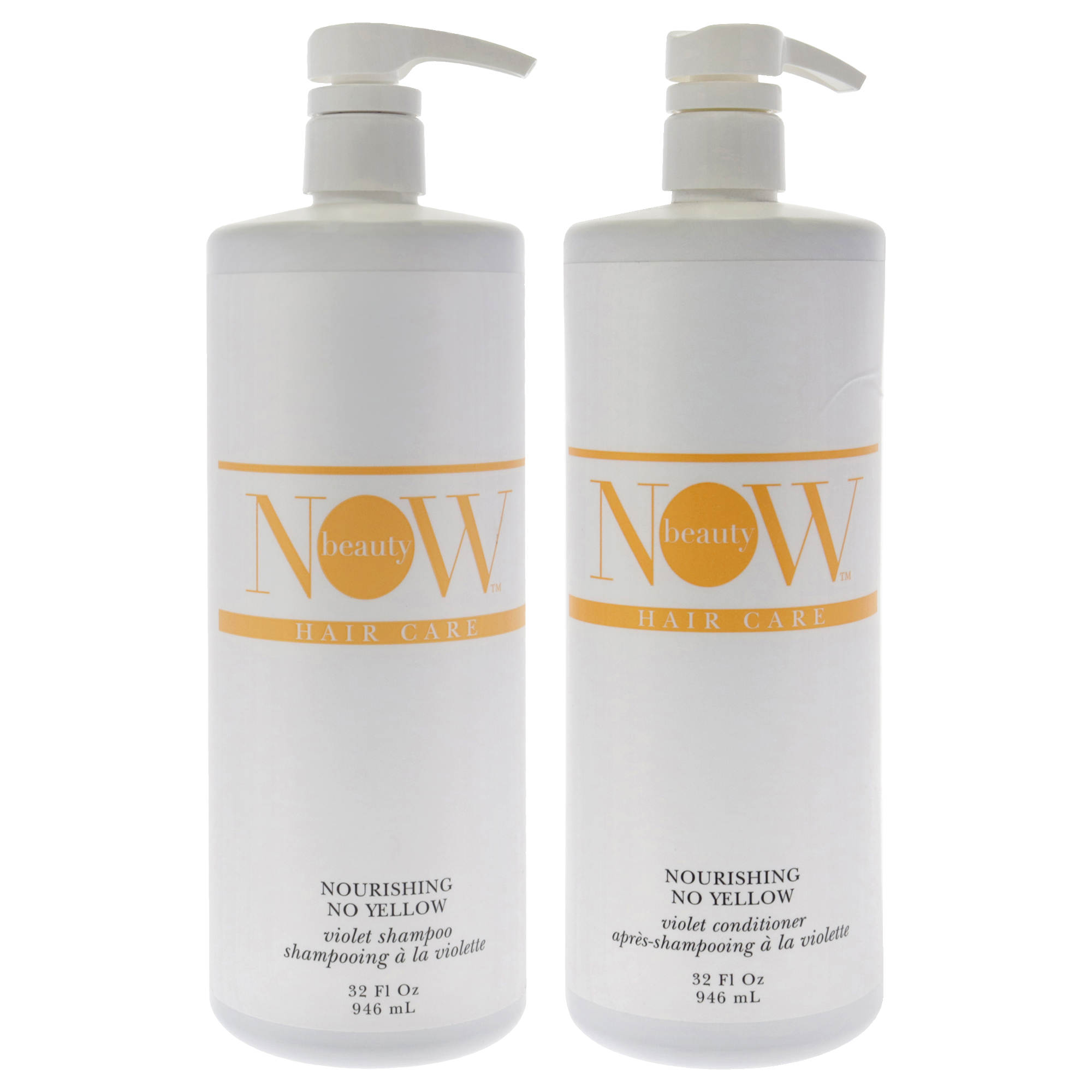 Champú Unisex Hair Care Now Beauty No Yellow, 2 Unidades, 960 Ml - Venta Internacional.