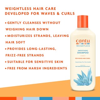 Foto 3 | Champú Cantu Weightless Smoothing 400 Ml - Venta Internacional.