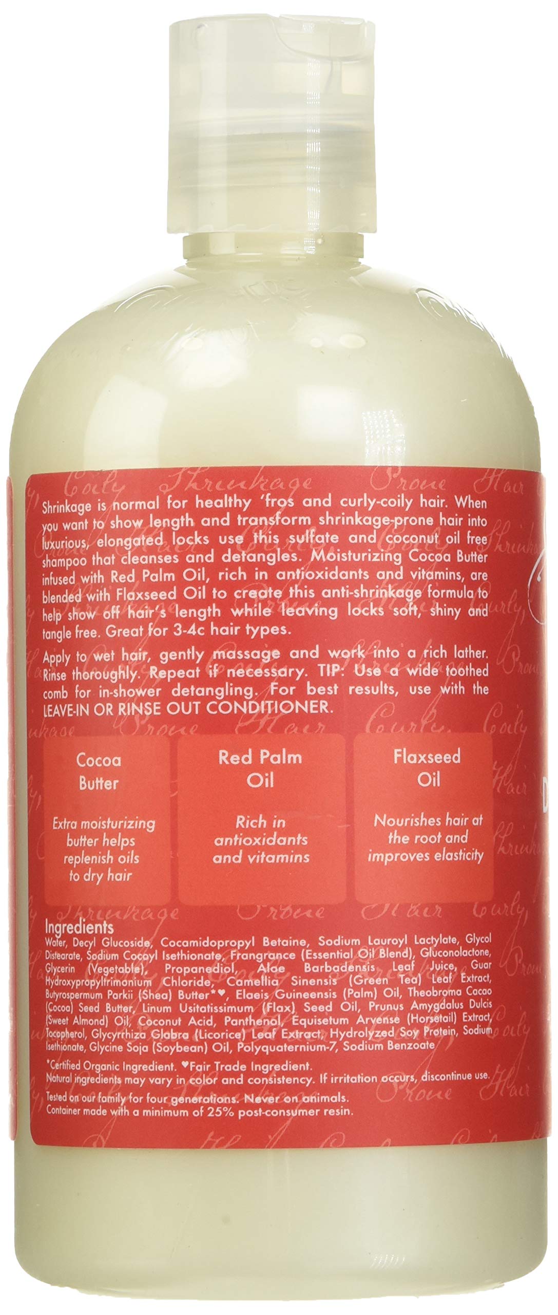 Foto 3 pulgar | Champú Sheamoisture Detangling 400 Ml Sin Sulfato Ni Aceite De Coco - Venta Internacional.