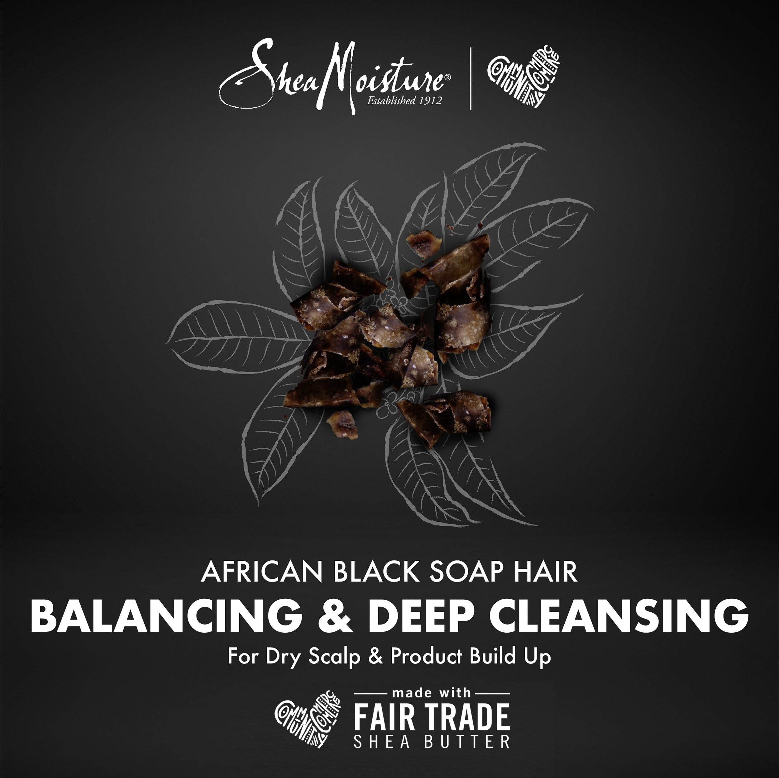 Foto 7 | Shampoo Sheamoisture, Jabón Negro Africano, Carbón De Bambú, 384 Ml - Venta Internacional.
