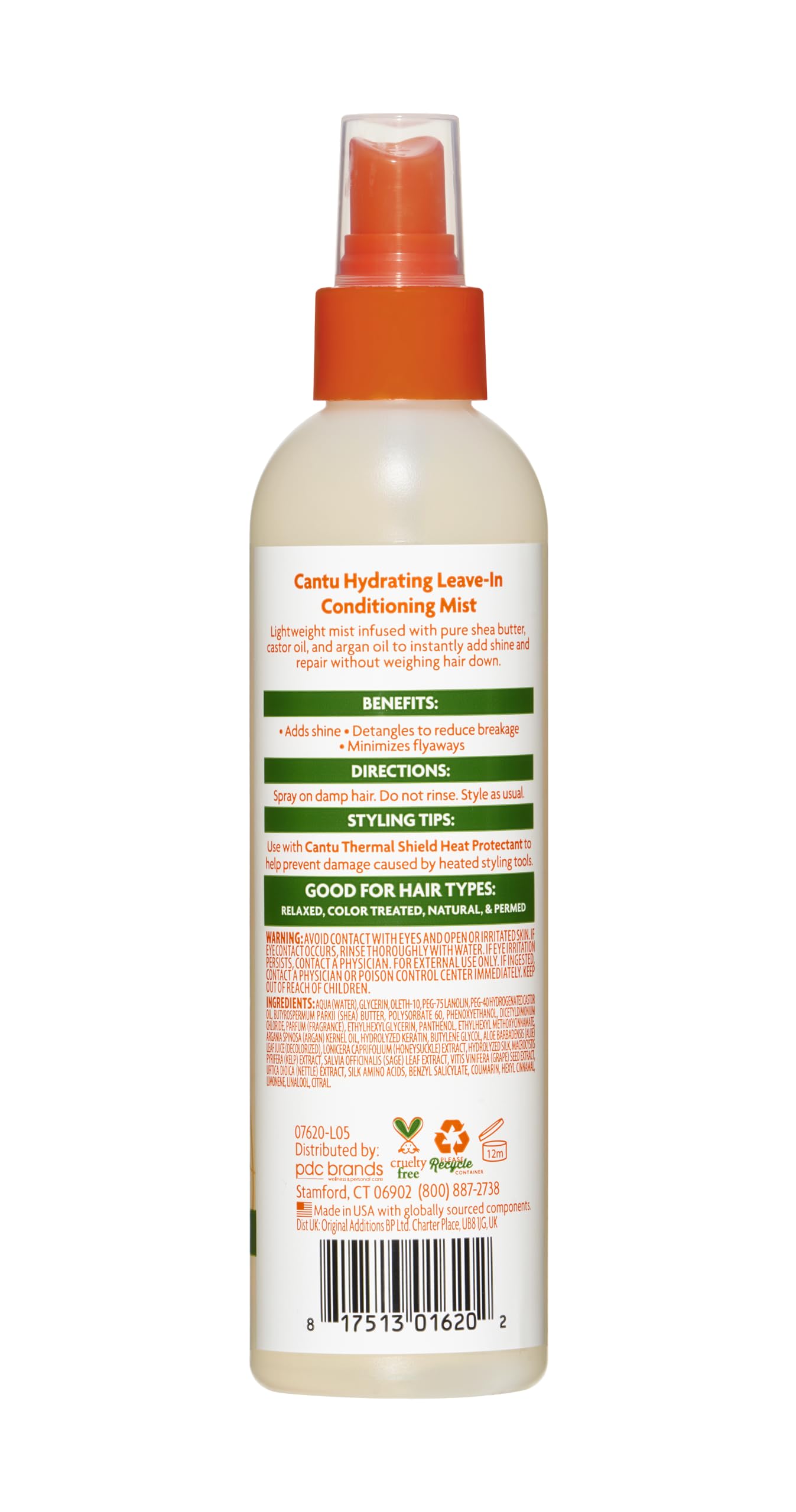 Foto 3 pulgar | Mist Acondicionador Cantu Manteca De Karité Hidratante 240 Ml - Venta Internacional.