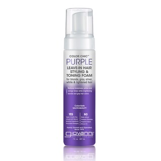 Foto 1 | Espuma Para Peinar Y Tonificar El Cabello Giovanni Color Chic Purple 200 Ml - Venta Internacional.