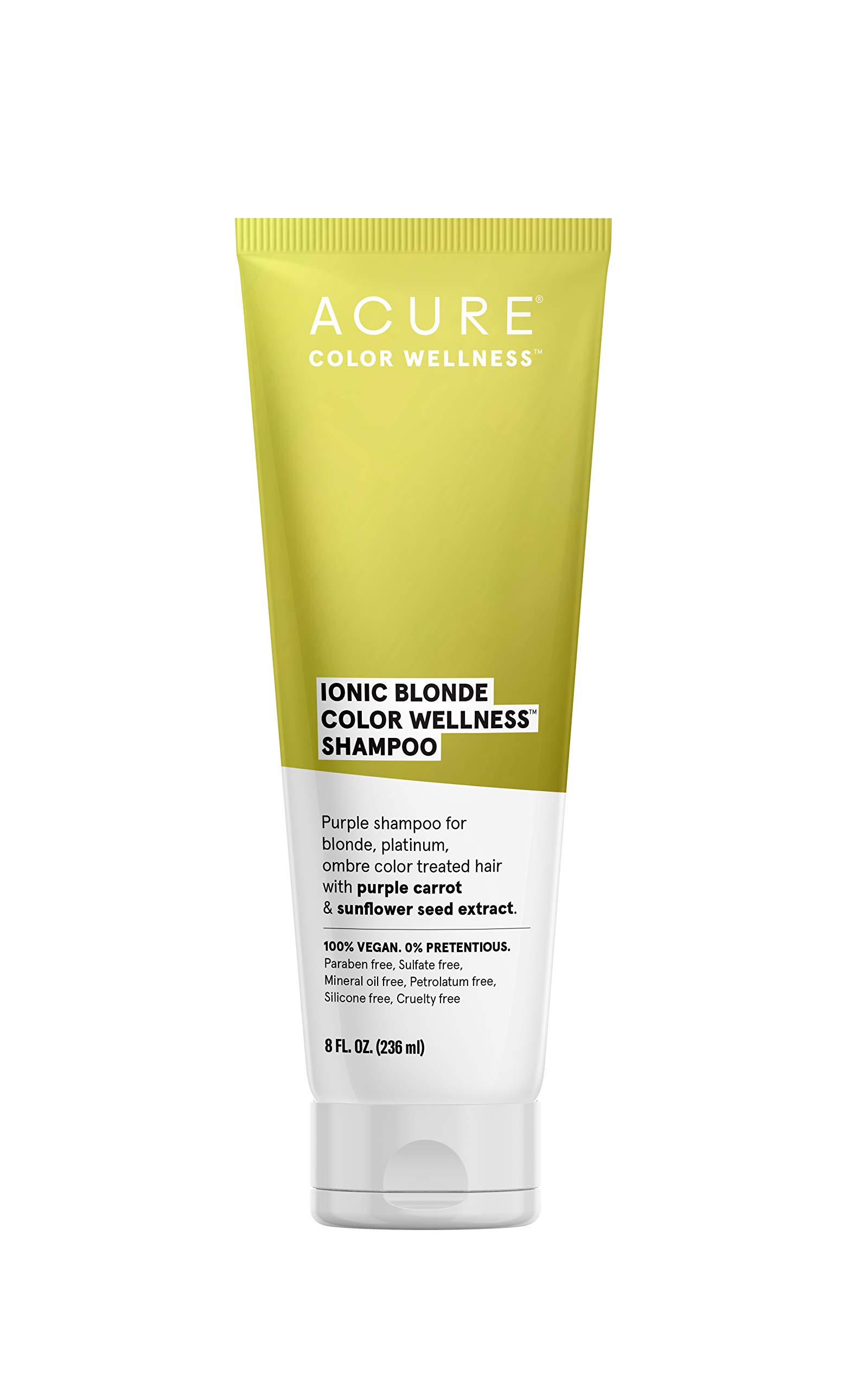 Champú Acure Ionic Blonde Color Wellness 240 Ml 100% Vegano - Venta Internacional.