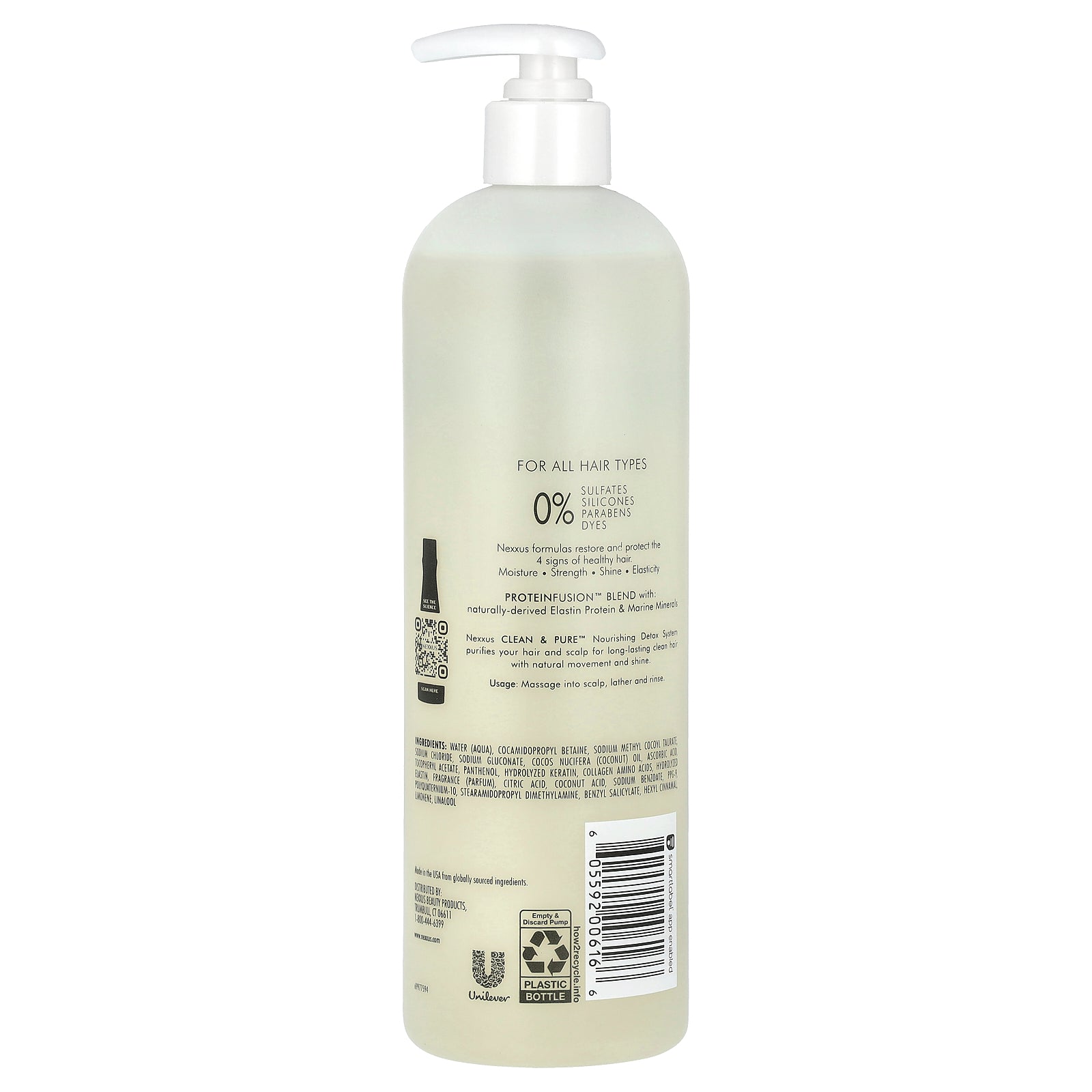 Foto 3 pulgar | Champú Nexxus Clean & Pure Nourishing Detox 488 ml - Venta Internacional