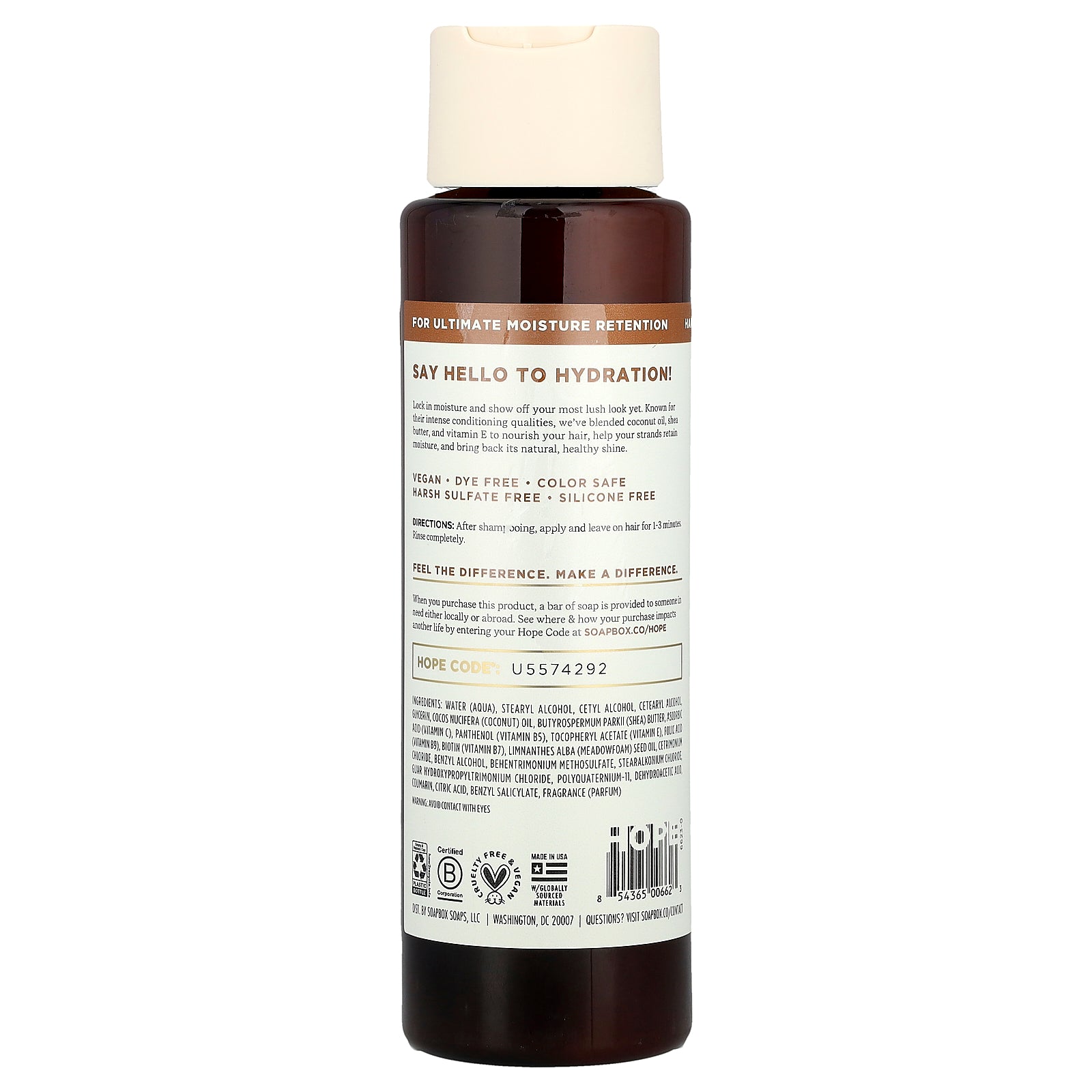 Foto 3 pulgar | Acondicionador Deep Moisture Coconut & Shea 473ml - Venta Internacional.