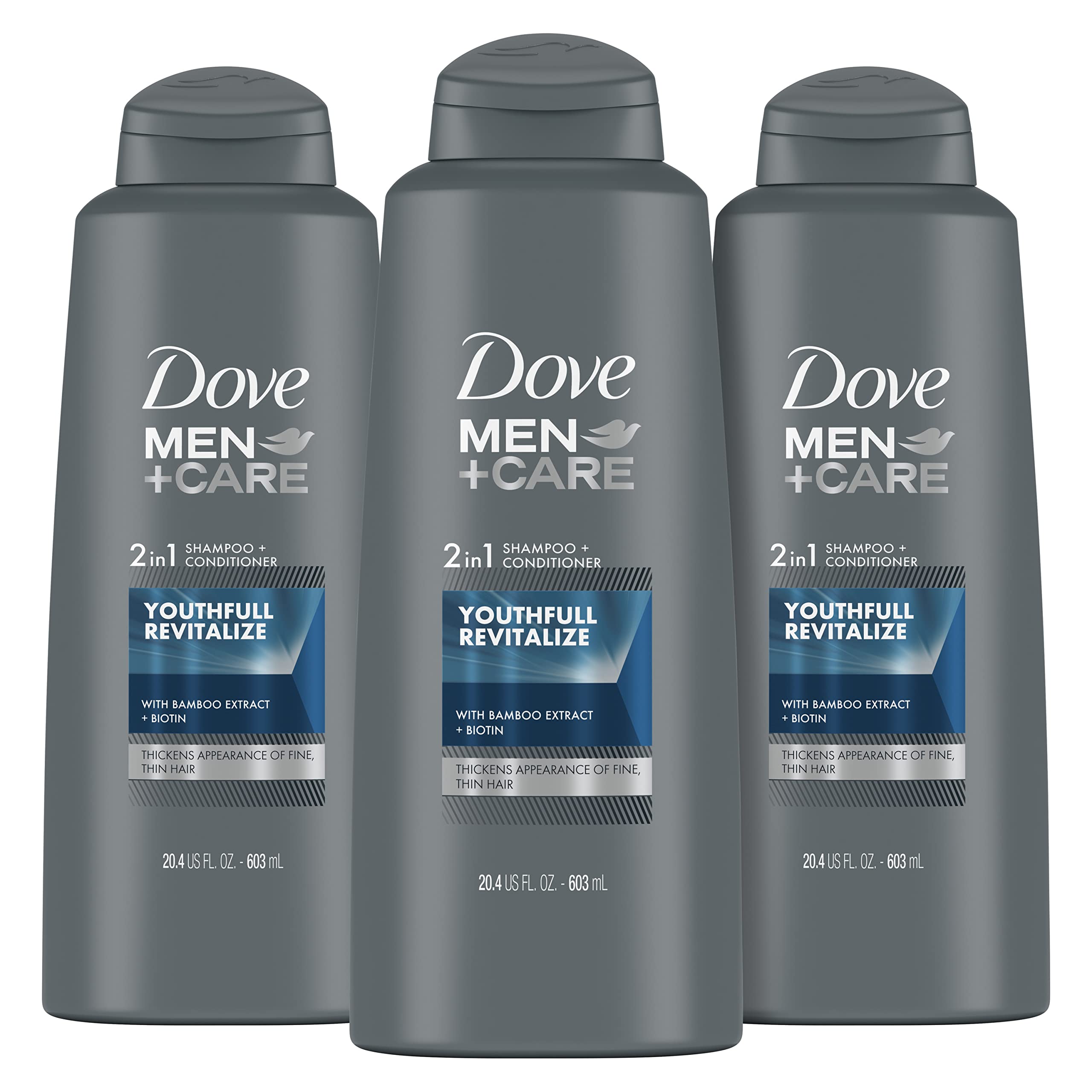 Champú Y Acondicionador Dove Men + Care Youthfull Revitalize - Venta Internacional.