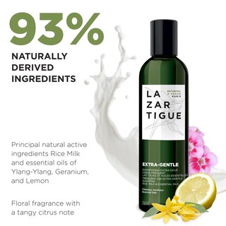Foto 3 | Champú Lazartigue Leche De Arroz Extrasuave 250 Ml Vegana Sin Sulfatos - Venta Internacional.