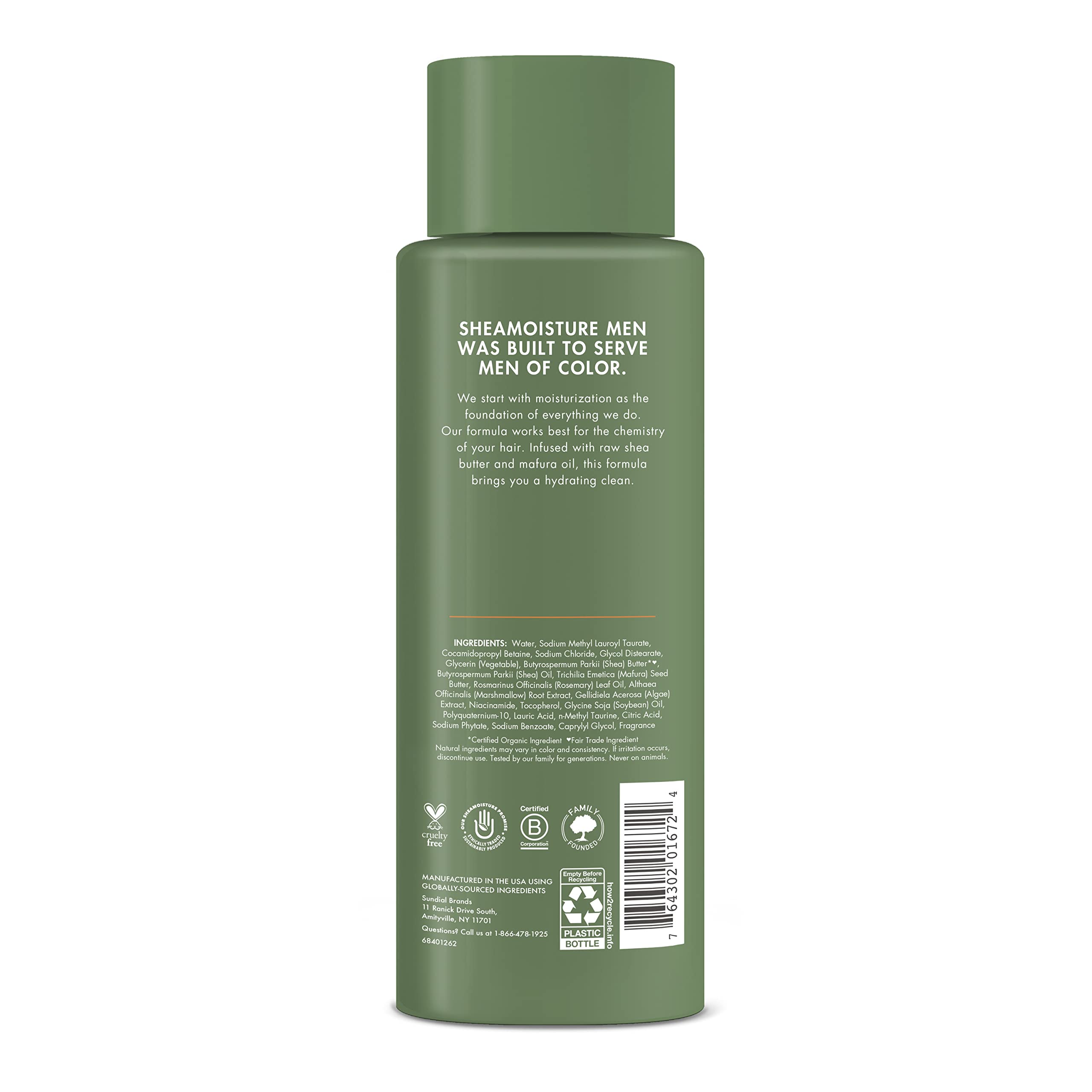 Foto 3 pulgar | Champú Shea Moisture Hidratante de Karité 450 ml - Venta Internacional