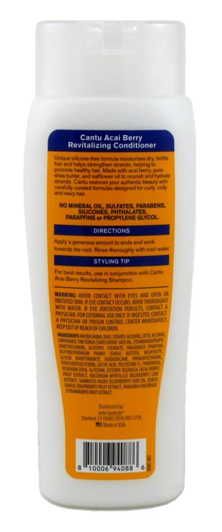 Foto 3 pulgar | Acondicionador Cantu Acai Berry Revitalizante 400 Ml (paquete De 6) - Venta Internacional.