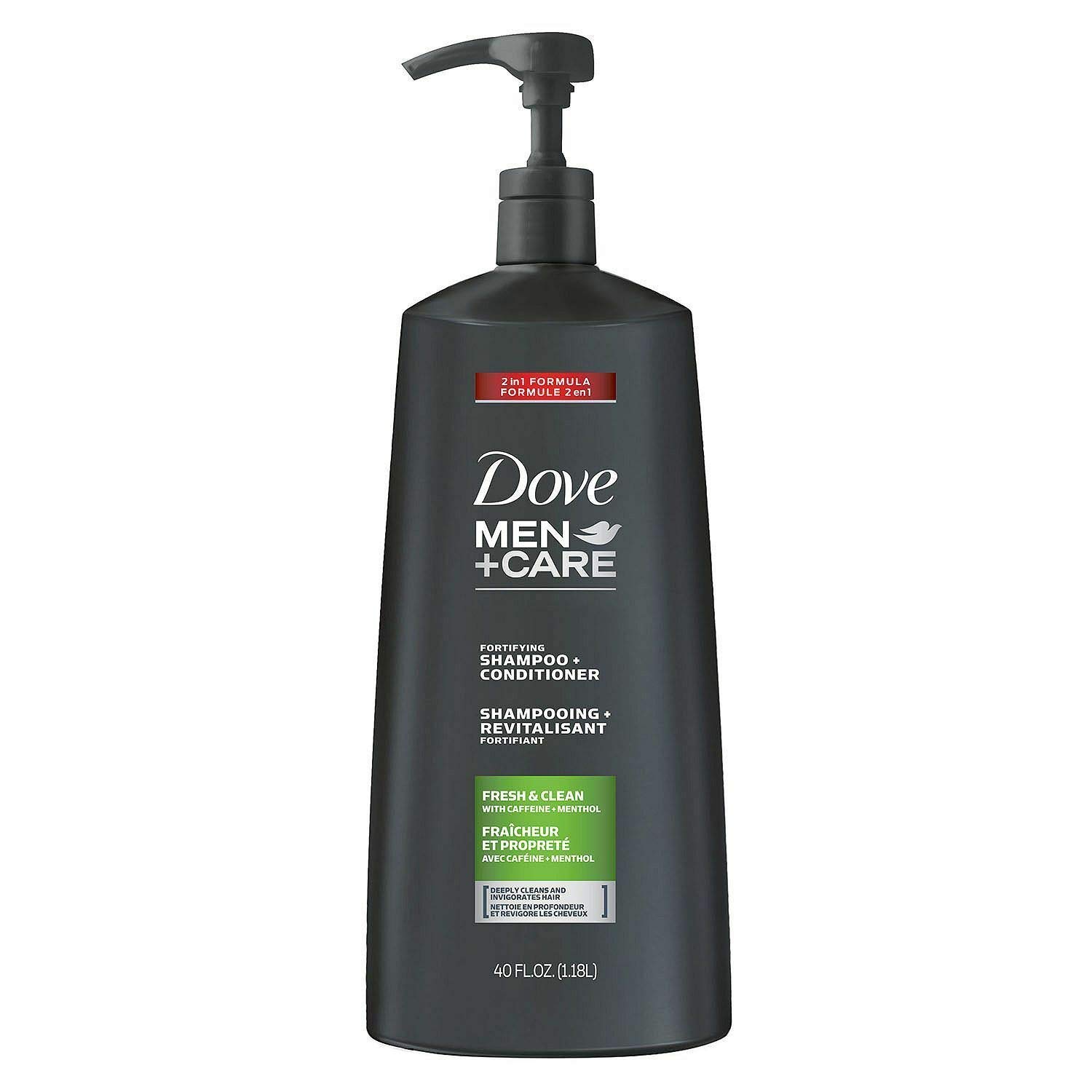 Foto 2 pulgar | Champú Y Acondicionador Dove Men+care 2 En 1 Fresh 1.18l - Venta Internacional.