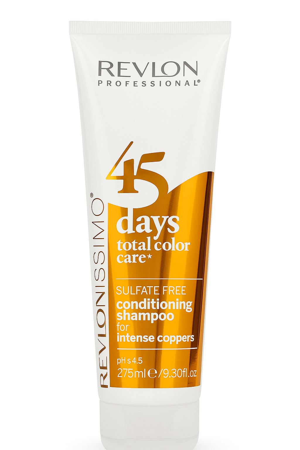 Foto 2 pulgar | Revlon Shampoo Con Acondicionador Revlon 45 Days For Intense Coppers 275ml