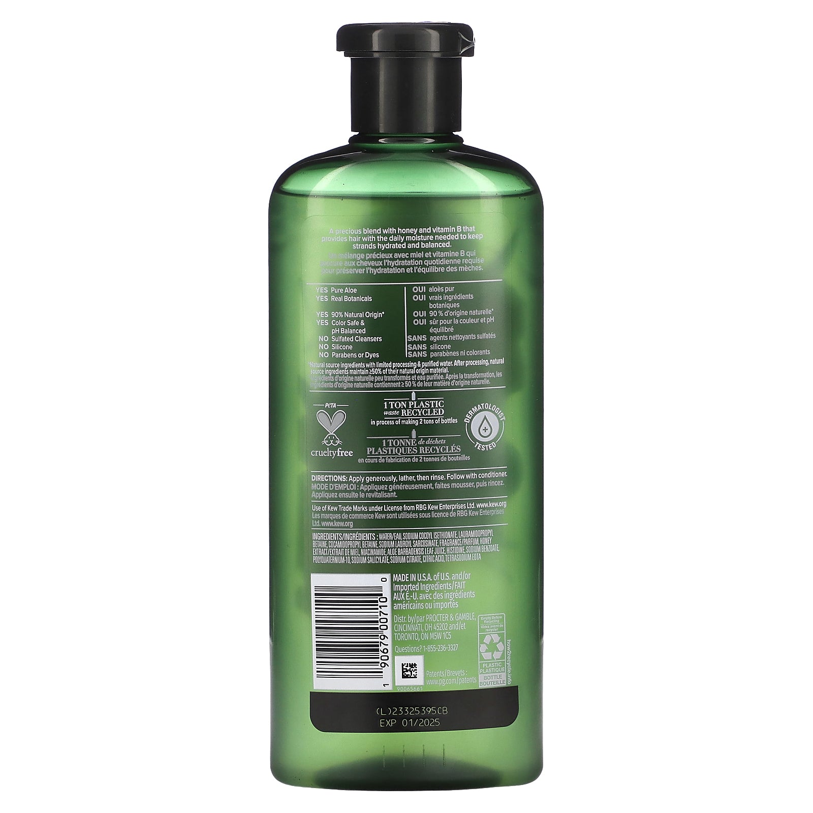 Foto 3 pulgar | Champú Herbal Essences Bio:renew Hydration Miel y Vitamina B 400 ml - Venta Internacional