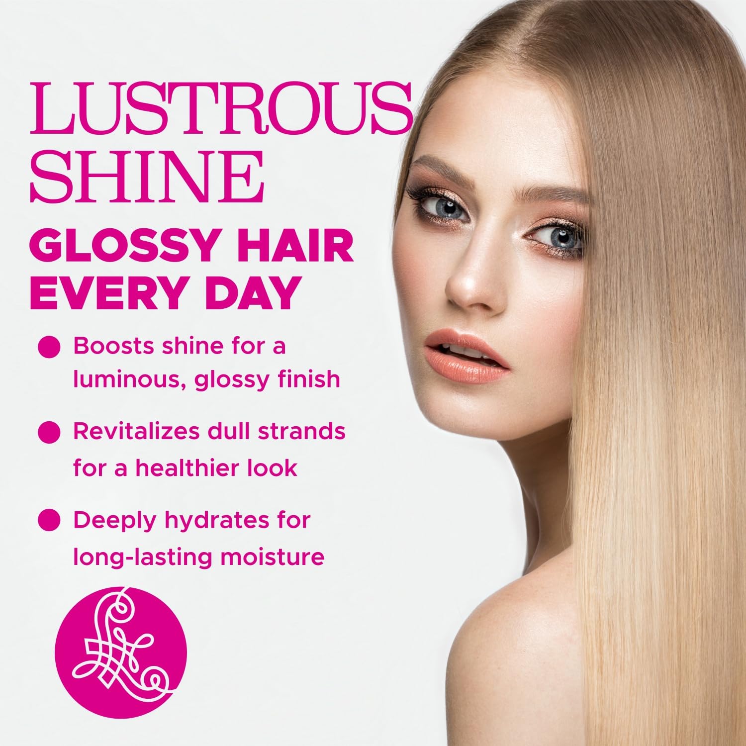 Foto 6 | Champú Luseta Glossy Pearl  Suavizante Y Nutritivo  500 Ml - Venta Internacional.