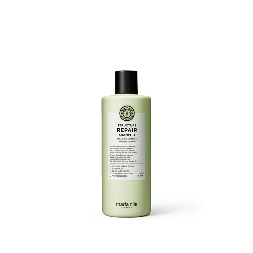 Foto 2 pulgar | Champú Maria Nila Structure Repair 350 Ml Para Cabello Dañado - Venta Internacional.