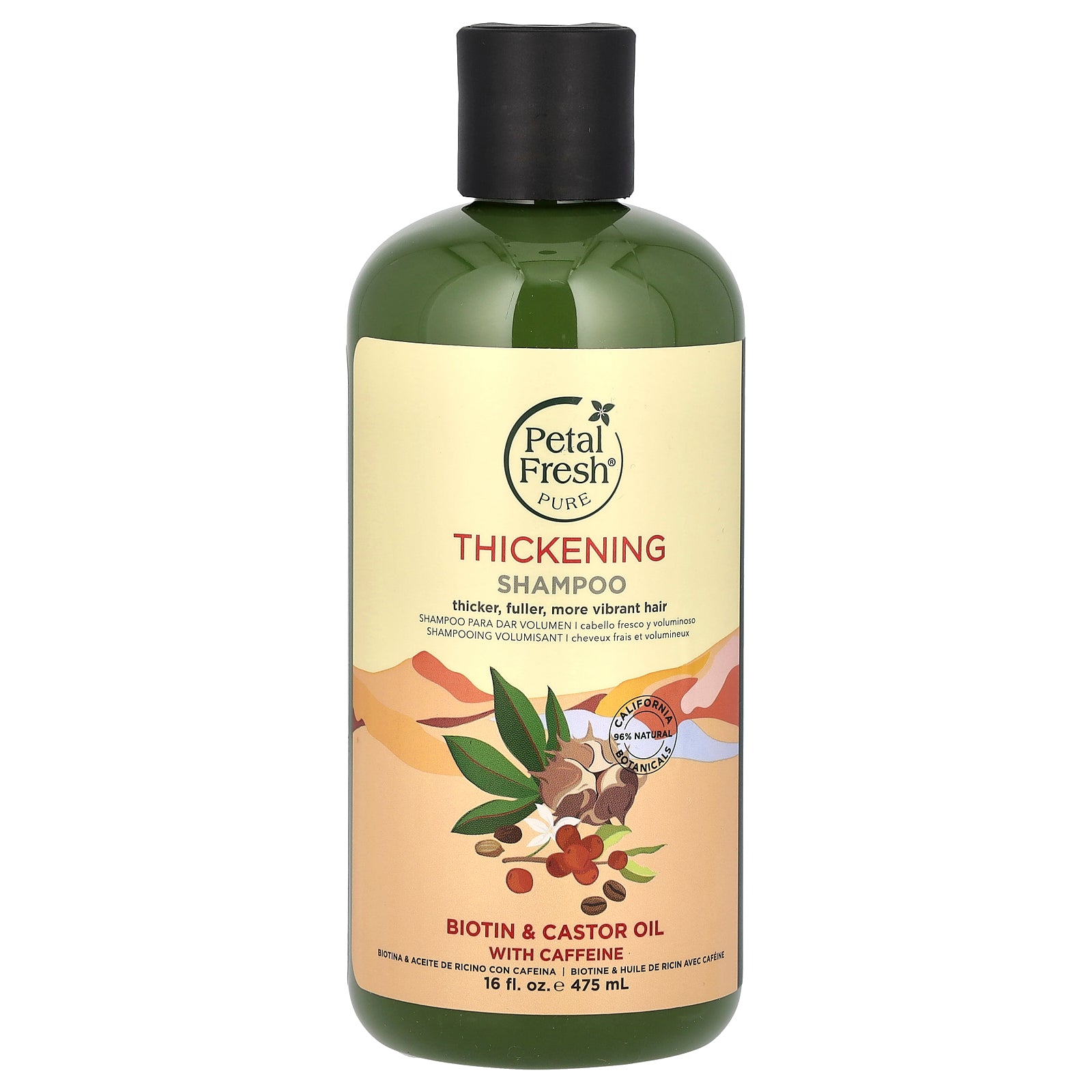 Foto 1 | Champú Petal Fresh Pure  Espesante  Biotina Y Aceite De Ricino  475 Ml - Venta Internacional.