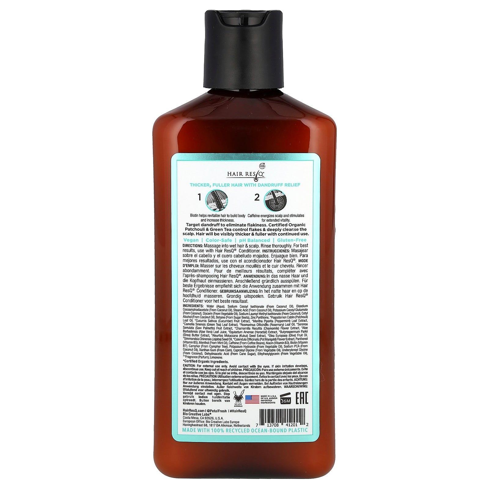 Foto 3 pulgar | Champú Petal Fresh Hair Resq   Tratamiento Espesante Con Biotina  355 Ml - Venta Internacional.