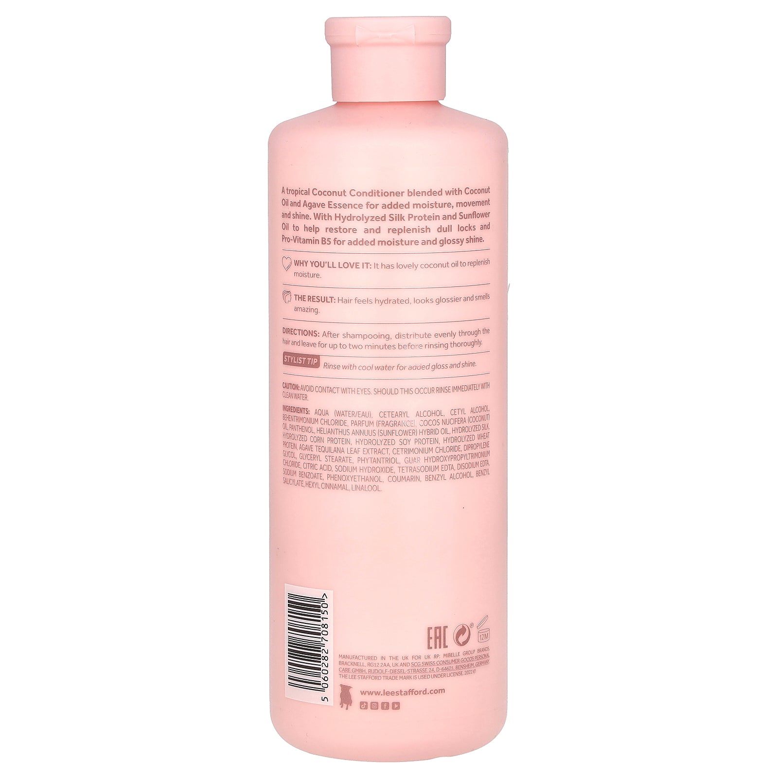 Foto 3 pulgar | Acondicionador Lee Stafford Coco Loco Shine 500 Ml Para Cabello Opaco - Venta Internacional.